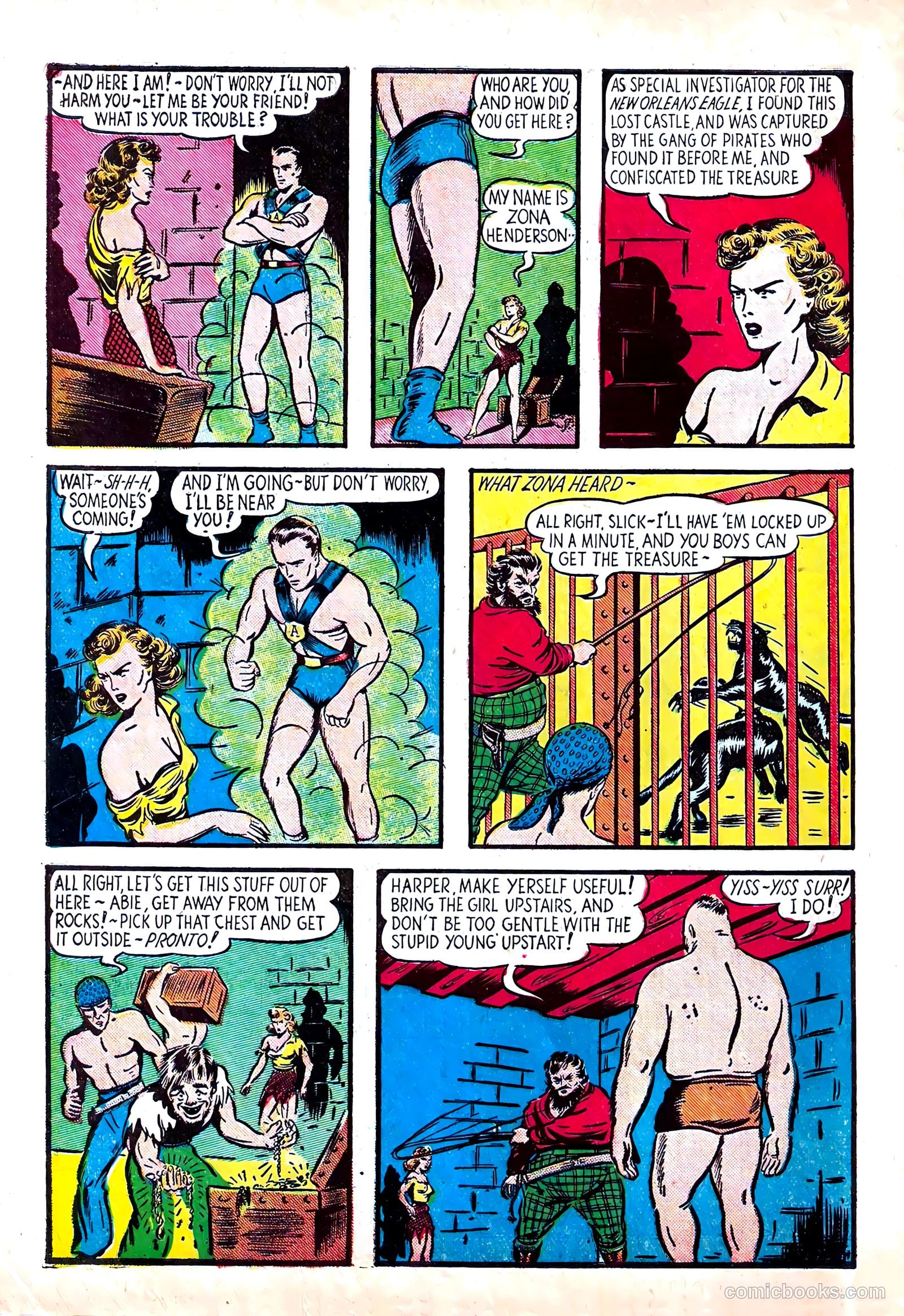 Amazing Man Comics #11 (1940) — page 8