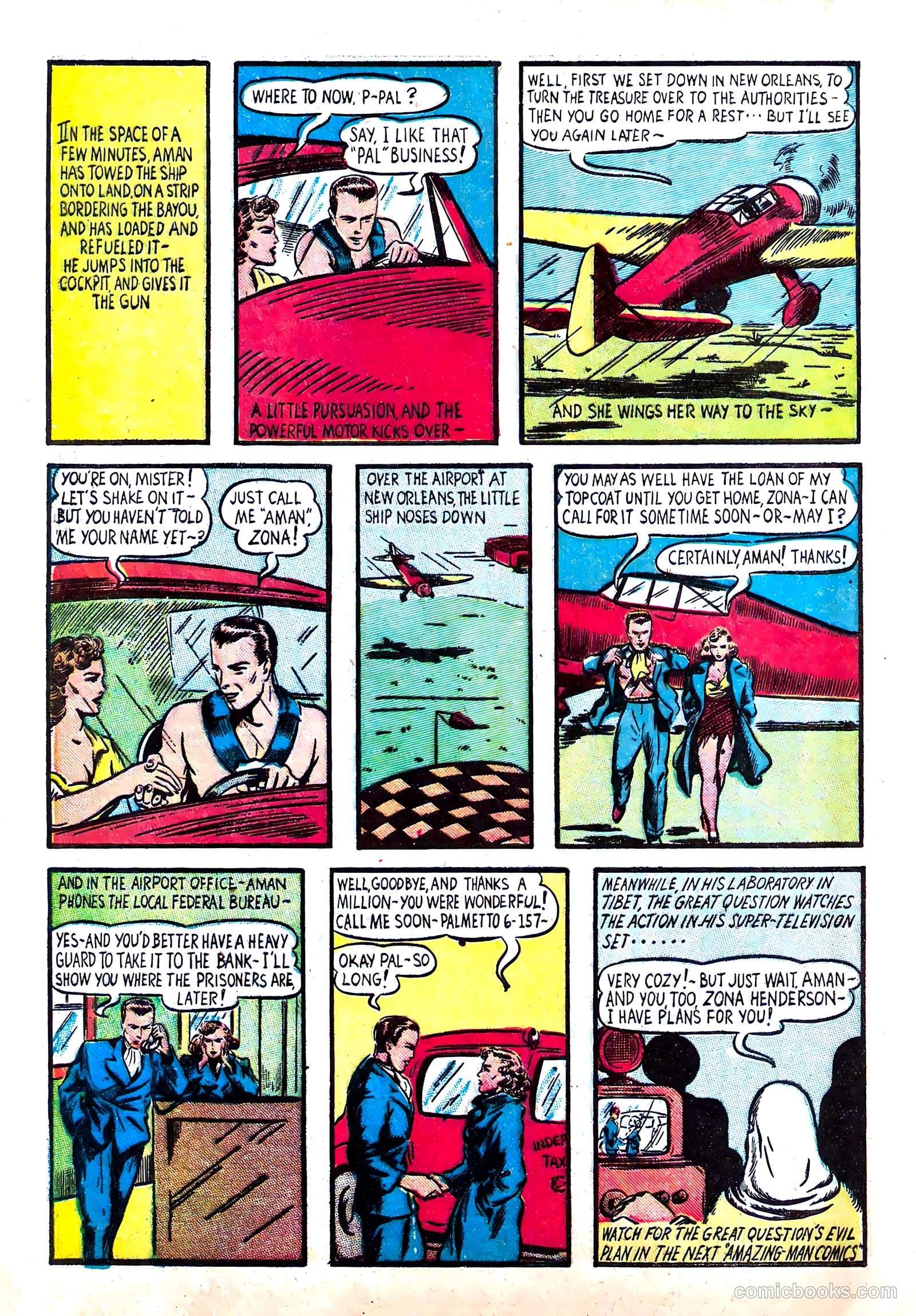 Amazing Man Comics #11 (1940) — page 12