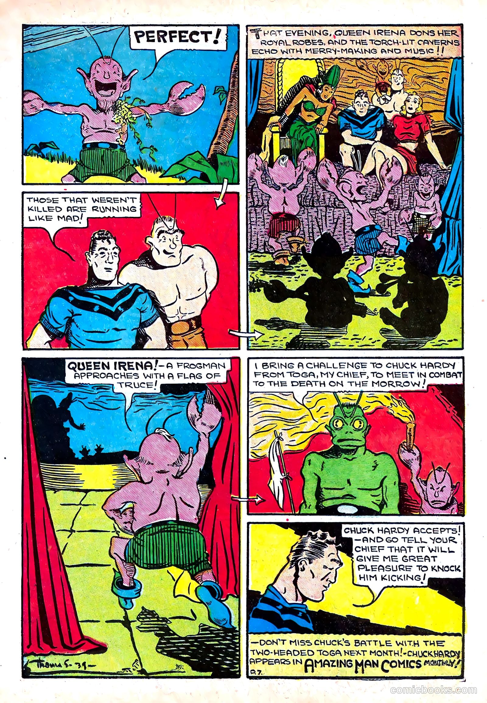Amazing Man Comics #11 (1940) — page 19