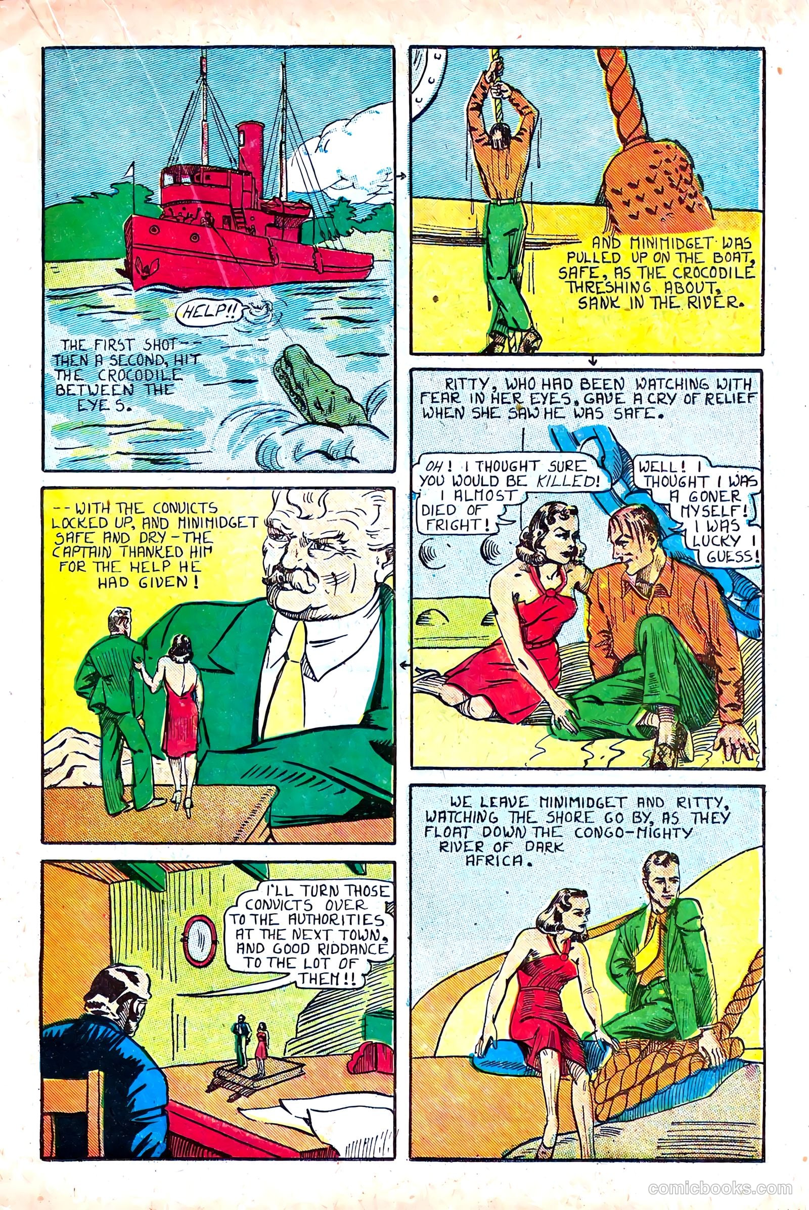 Amazing Man Comics #11 (1940) — page 35
