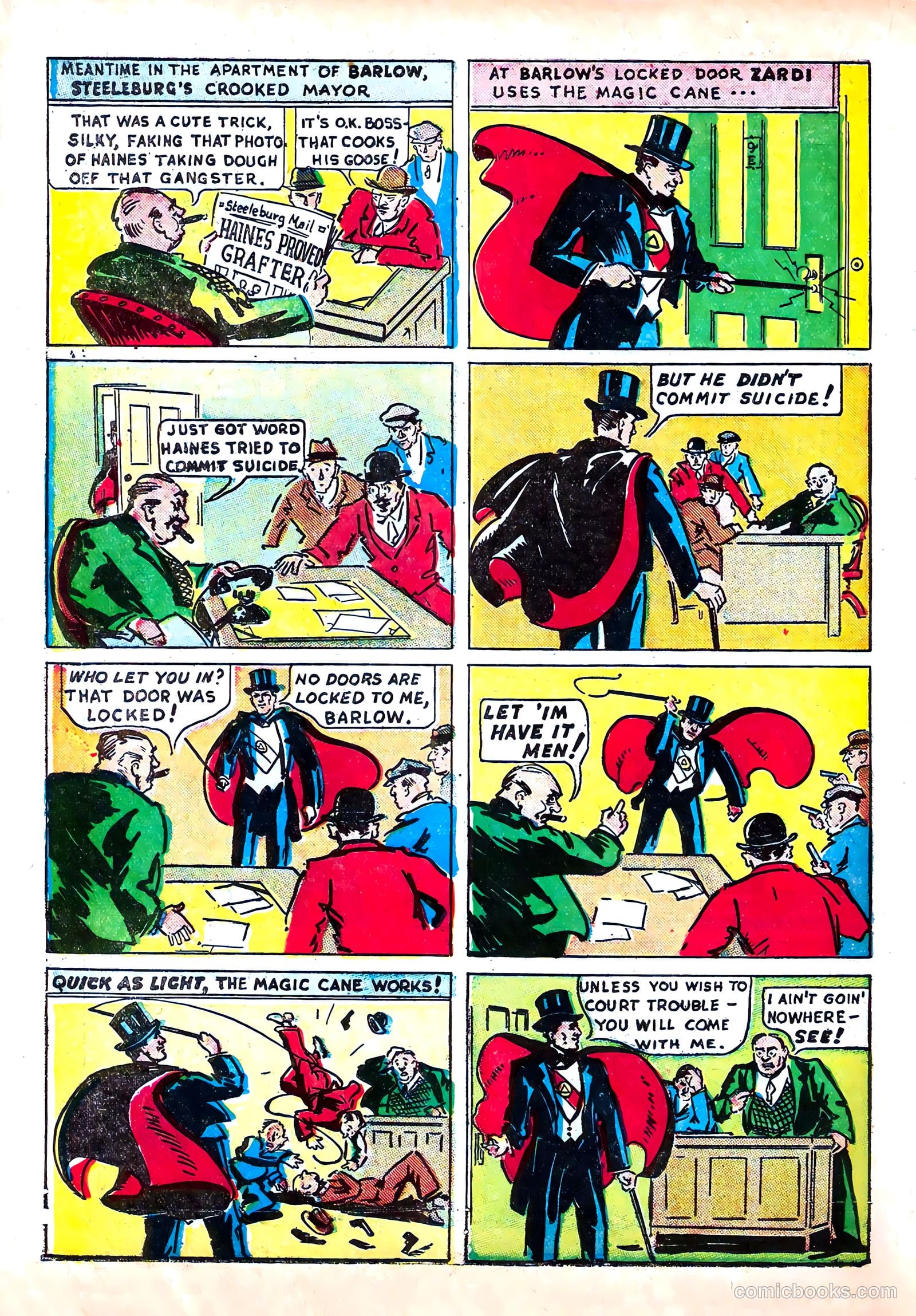 Amazing Man Comics #11 (1940) — page 42