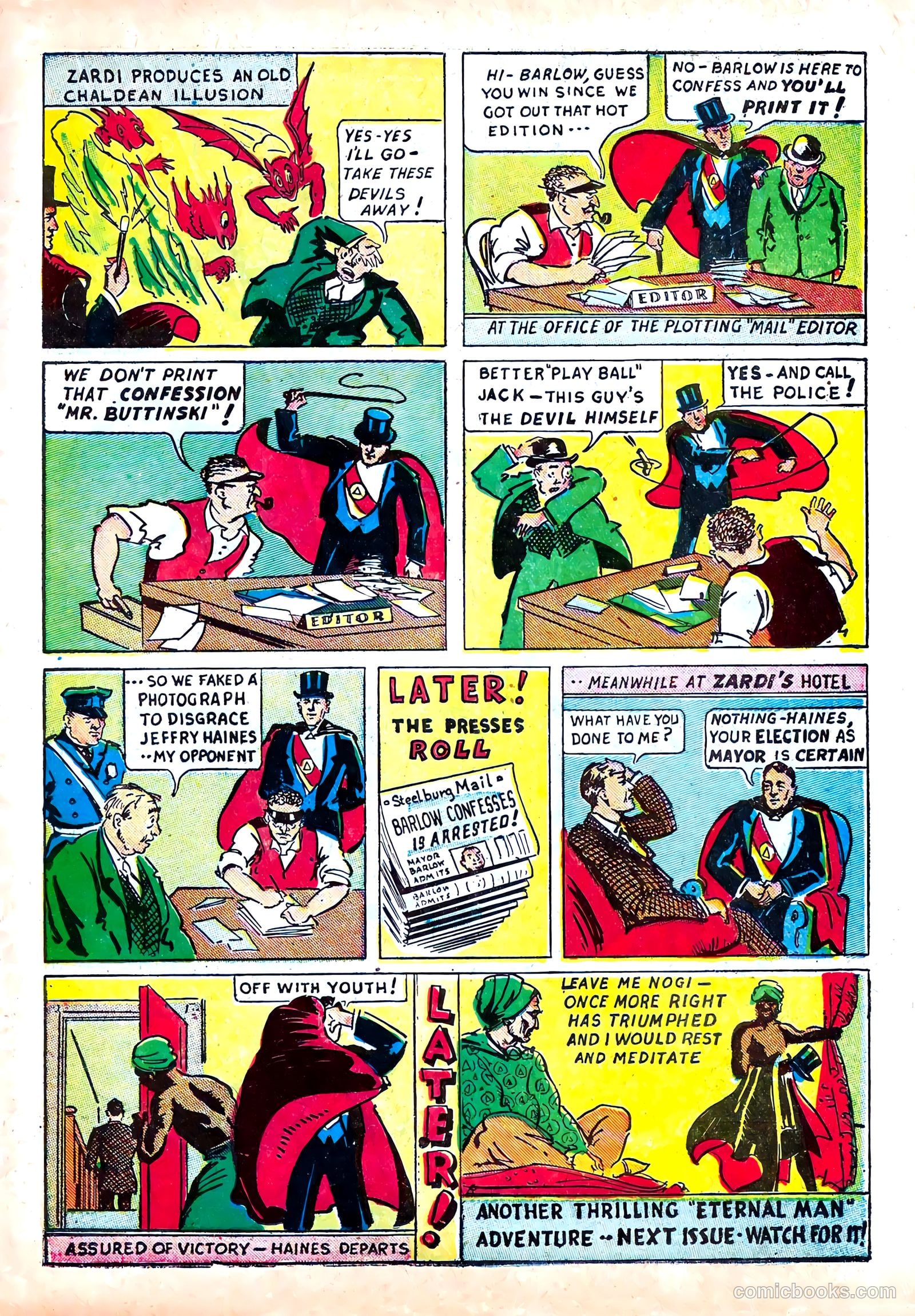 Amazing Man Comics #11 (1940) — page 43