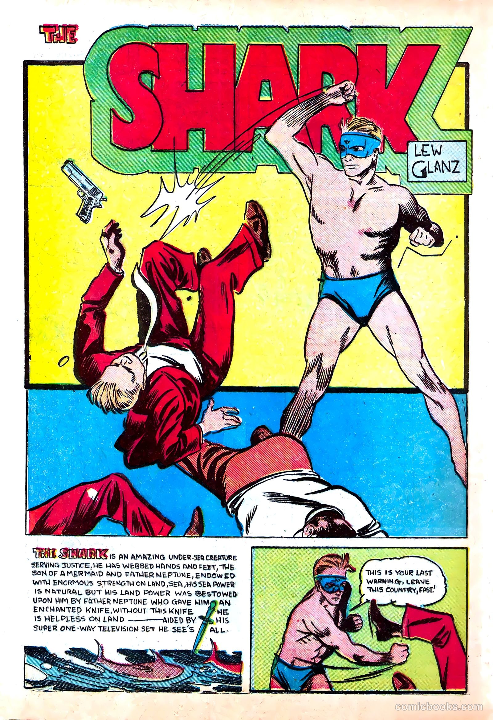 Amazing Man Comics #11 (1940) — page 44