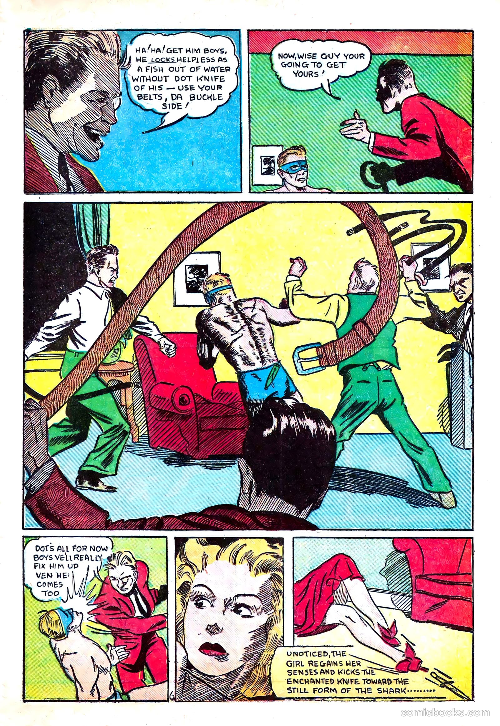 Amazing Man Comics #11 (1940) — page 49
