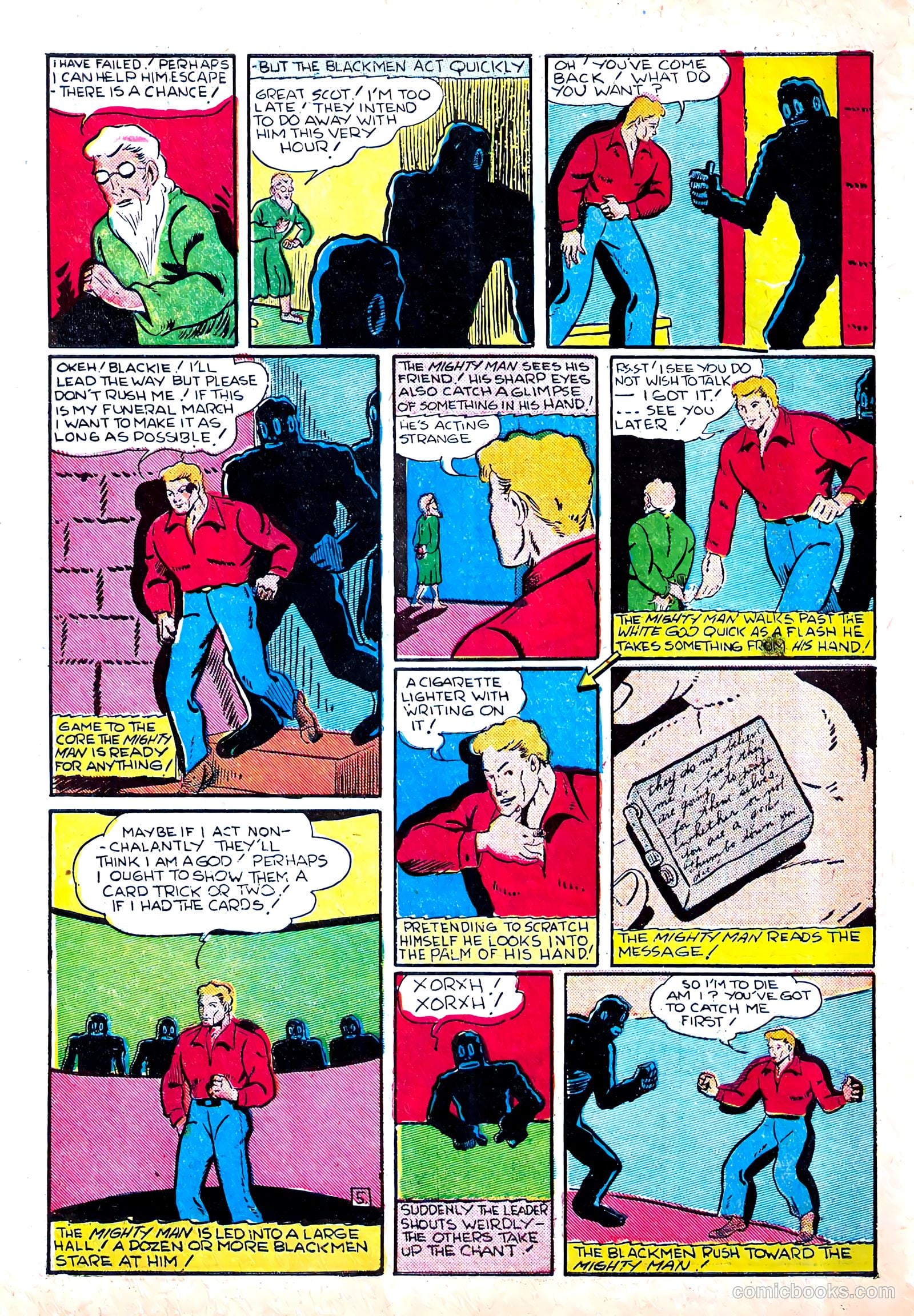 Amazing Man Comics #11 (1940) — page 56