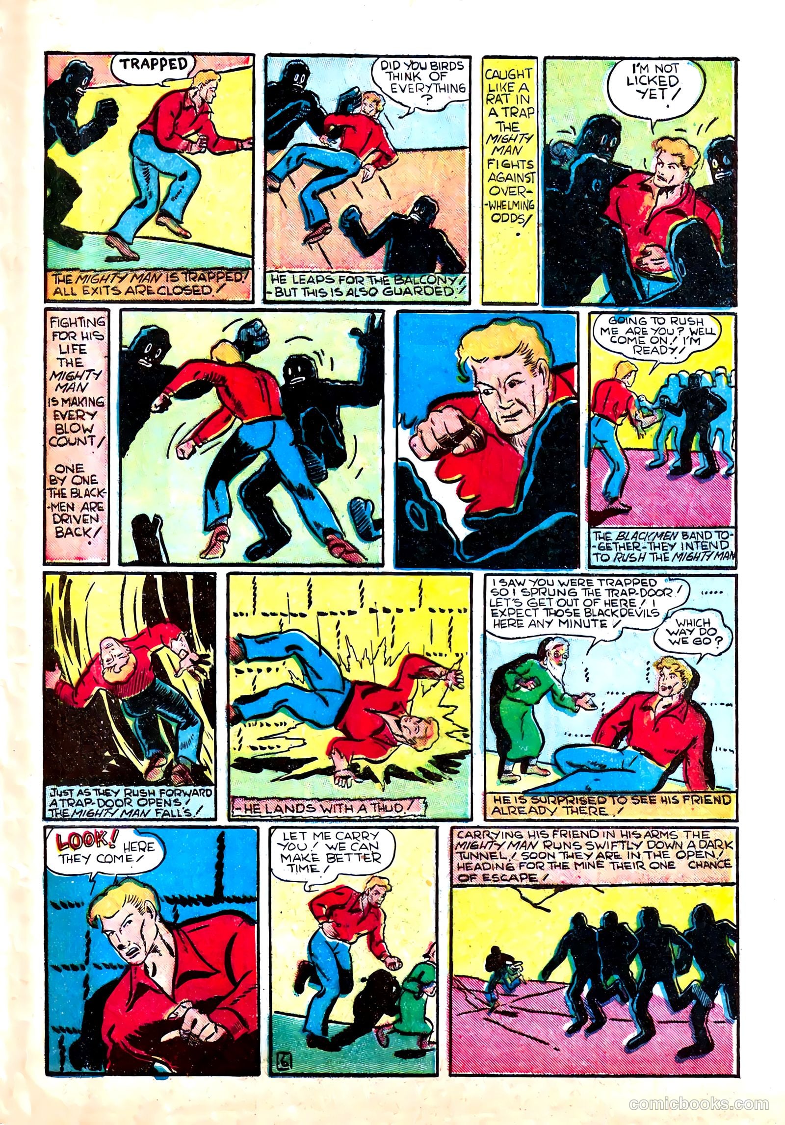 Amazing Man Comics #11 (1940) — page 57
