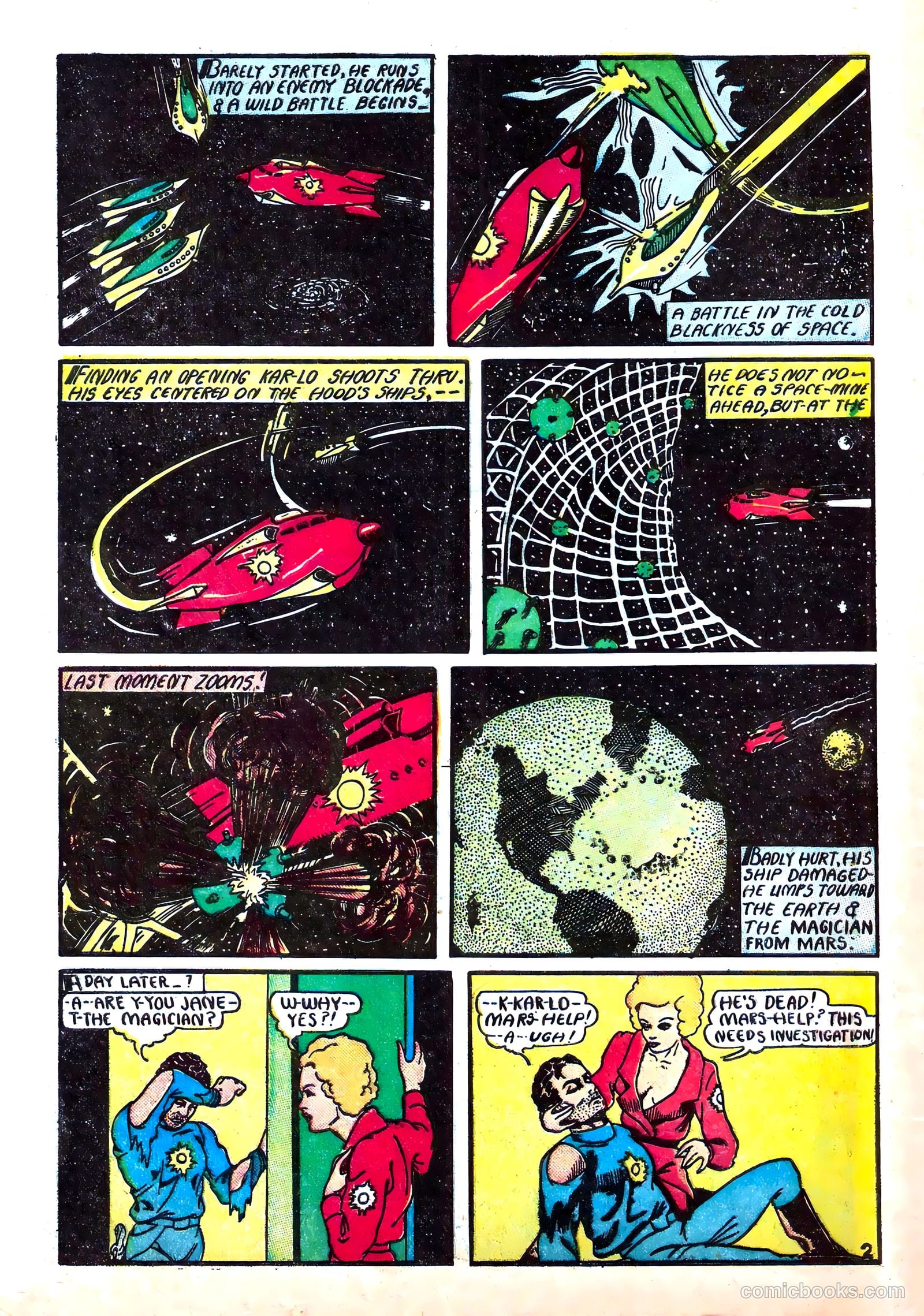 Amazing Man Comics #11 (1940) — page 60