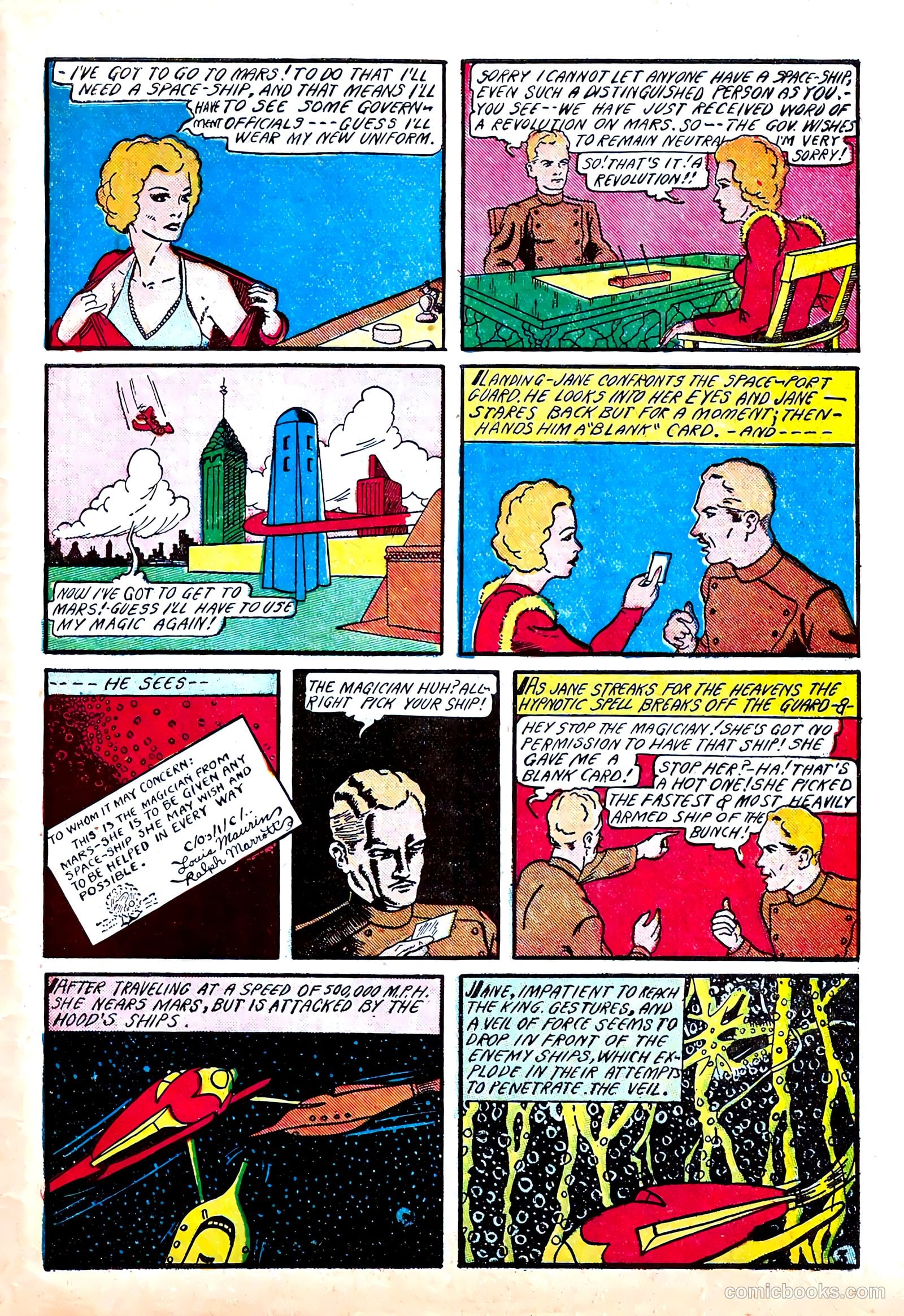 Amazing Man Comics #11 (1940) — page 61
