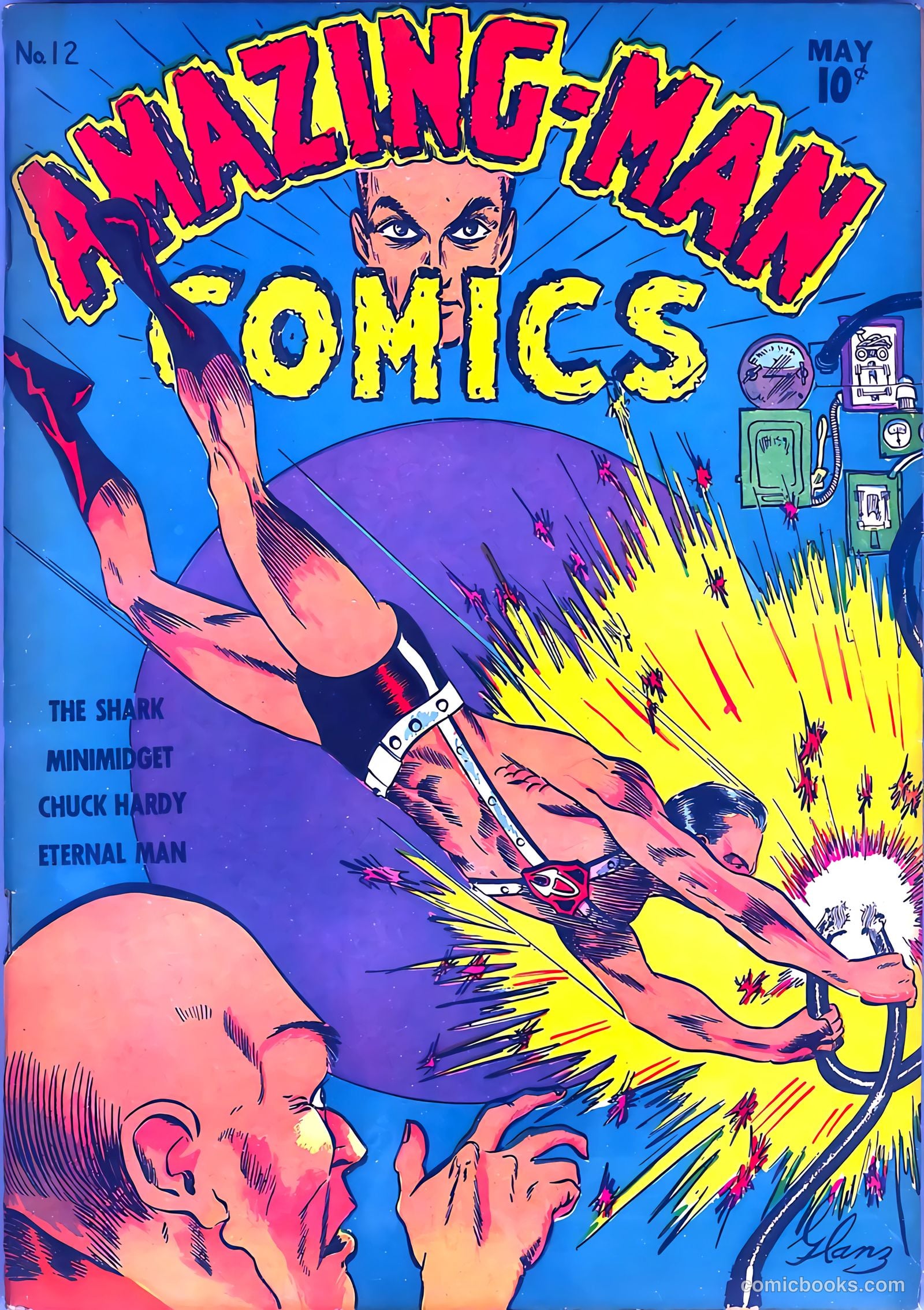 Amazing Man Comics #12 (1940) — page 1
