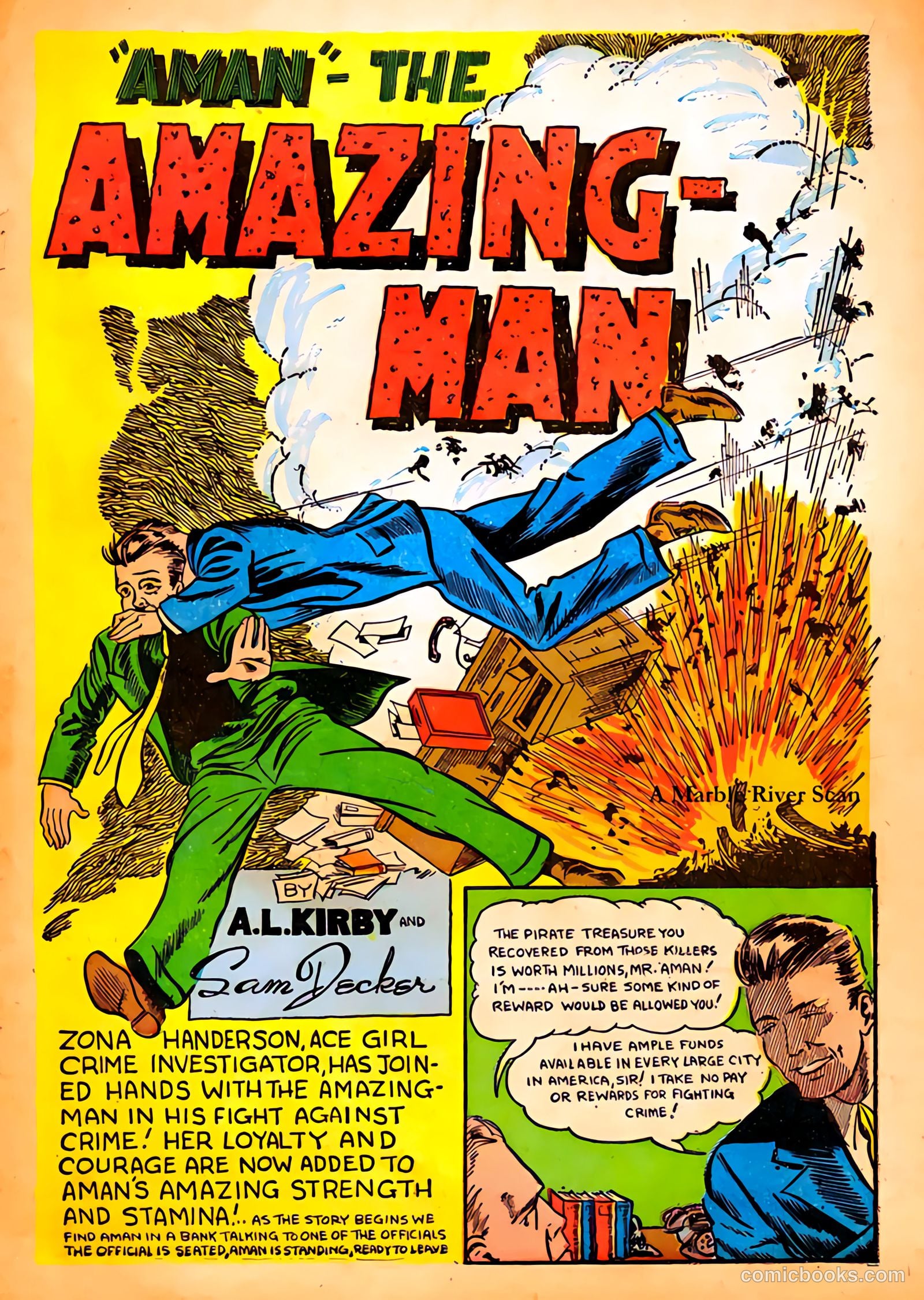 Amazing Man Comics #12 (1940) — page 3