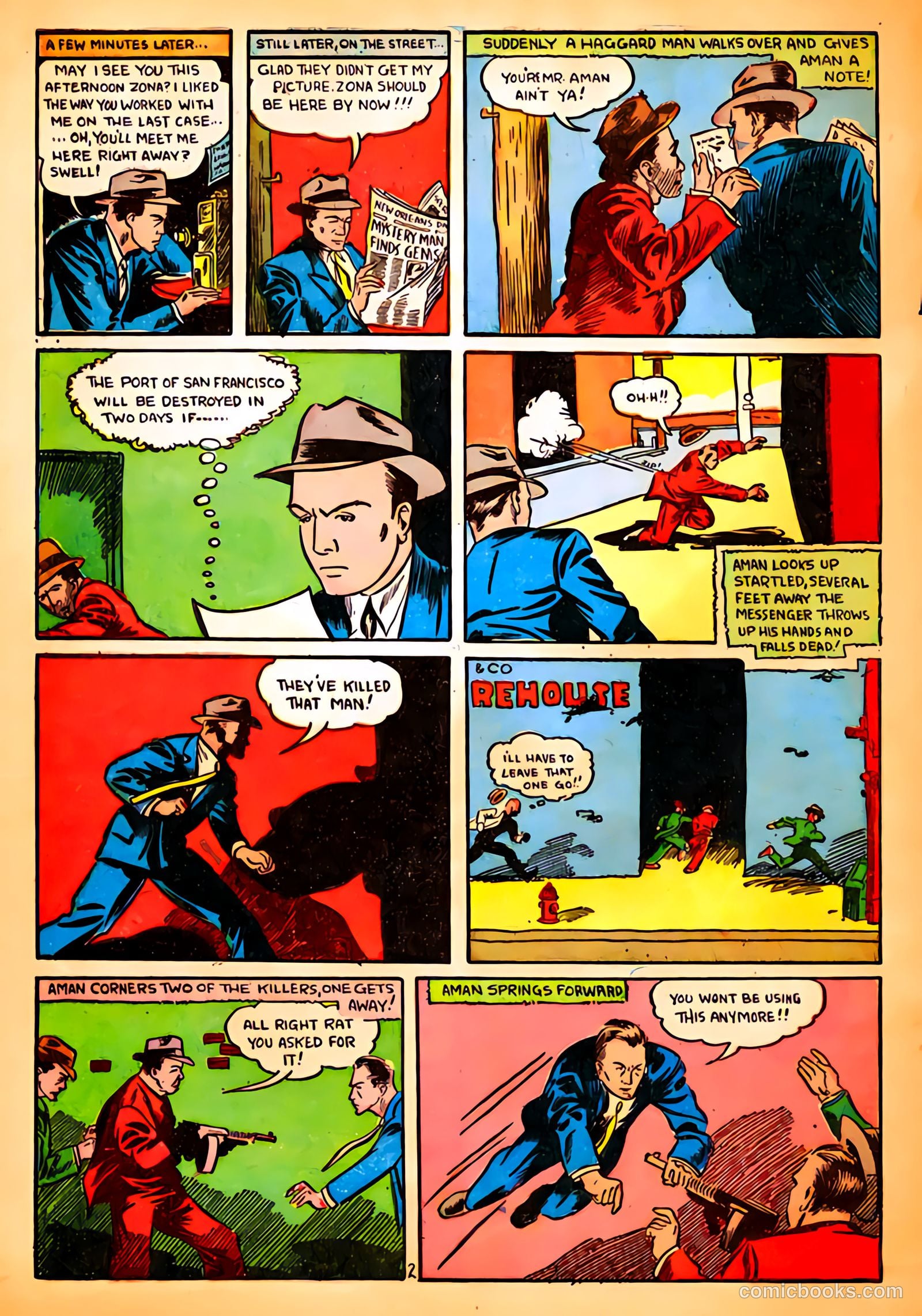 Amazing Man Comics #12 (1940) — page 4