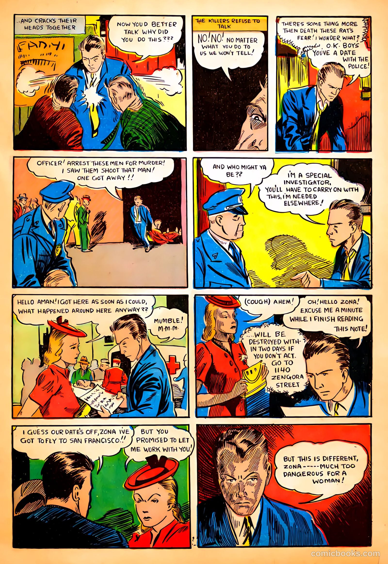 Amazing Man Comics #12 (1940) — page 5