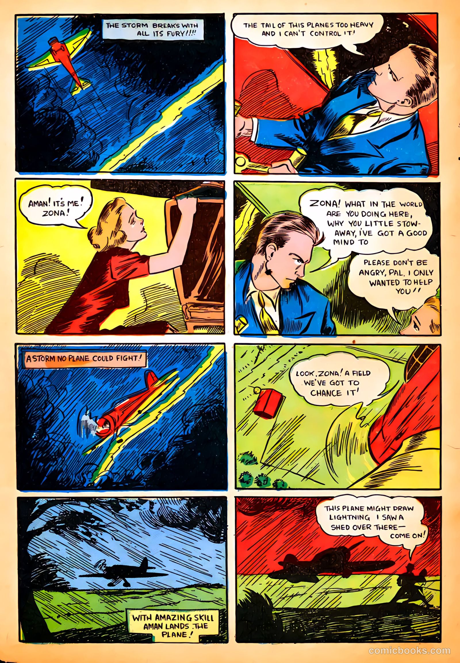 Amazing Man Comics #12 (1940) — page 8