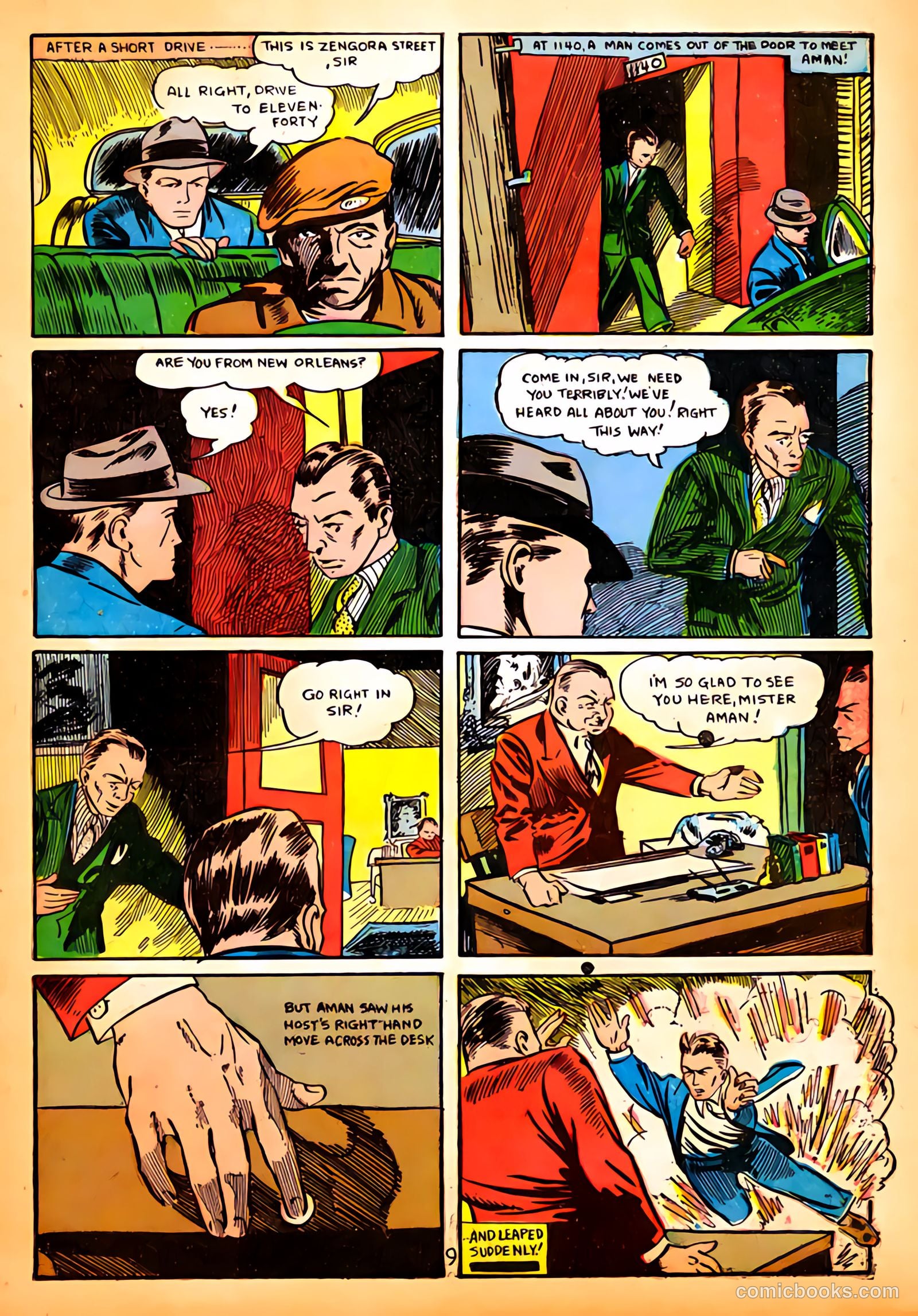 Amazing Man Comics #12 (1940) — page 11