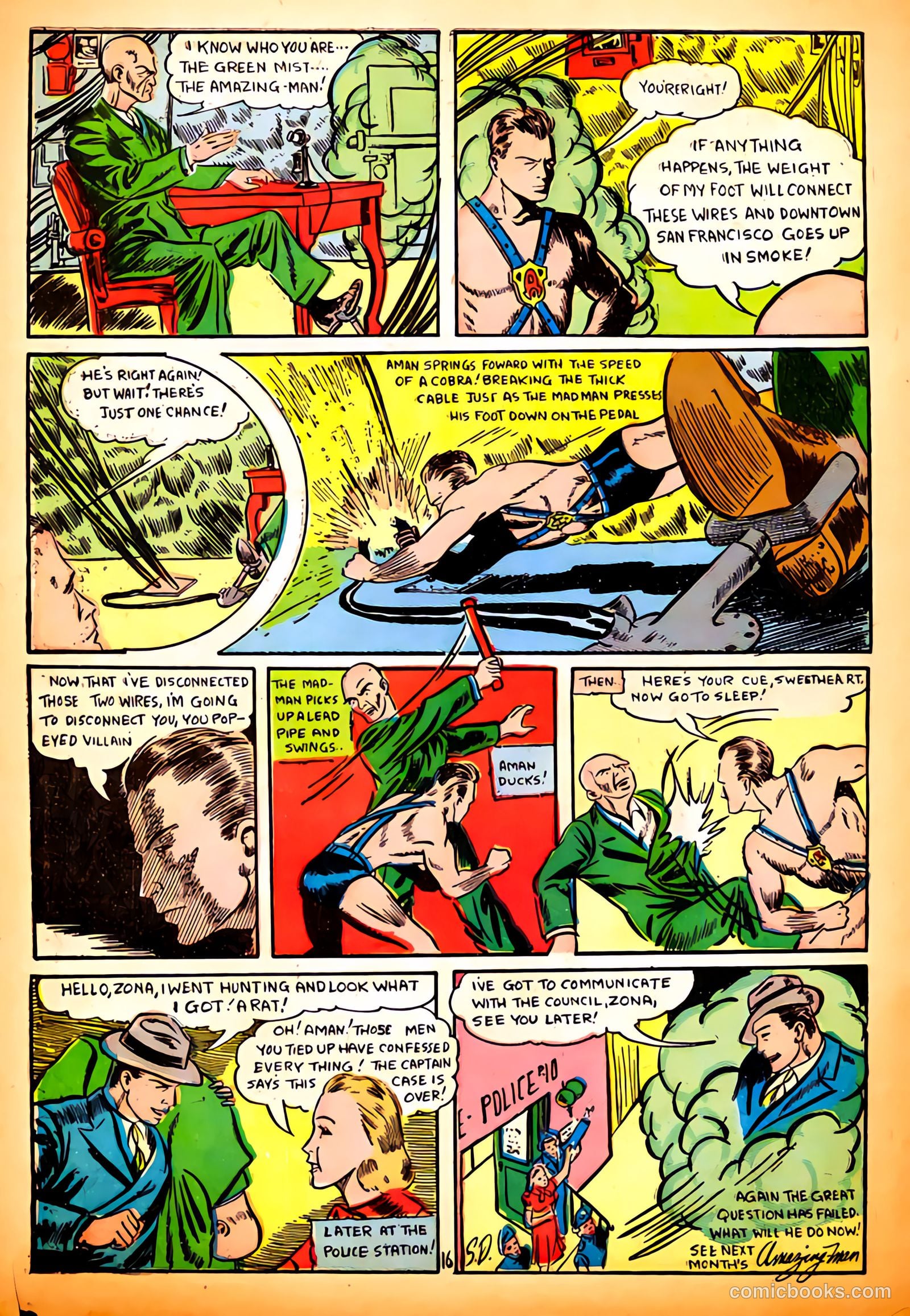 Amazing Man Comics #12 (1940) — page 18