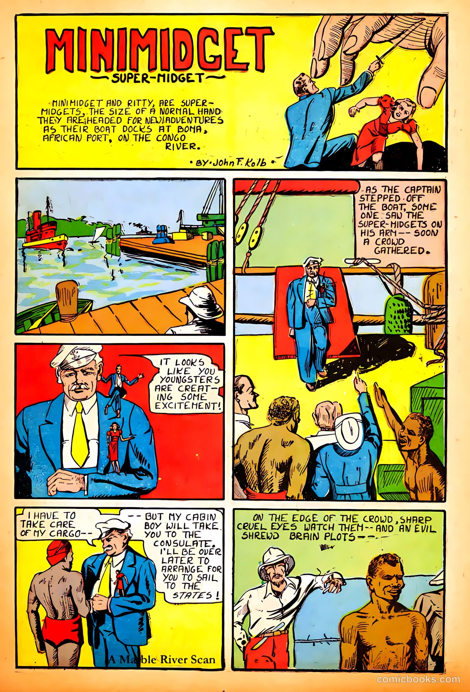Amazing Man Comics #12 (1940) — page 19
