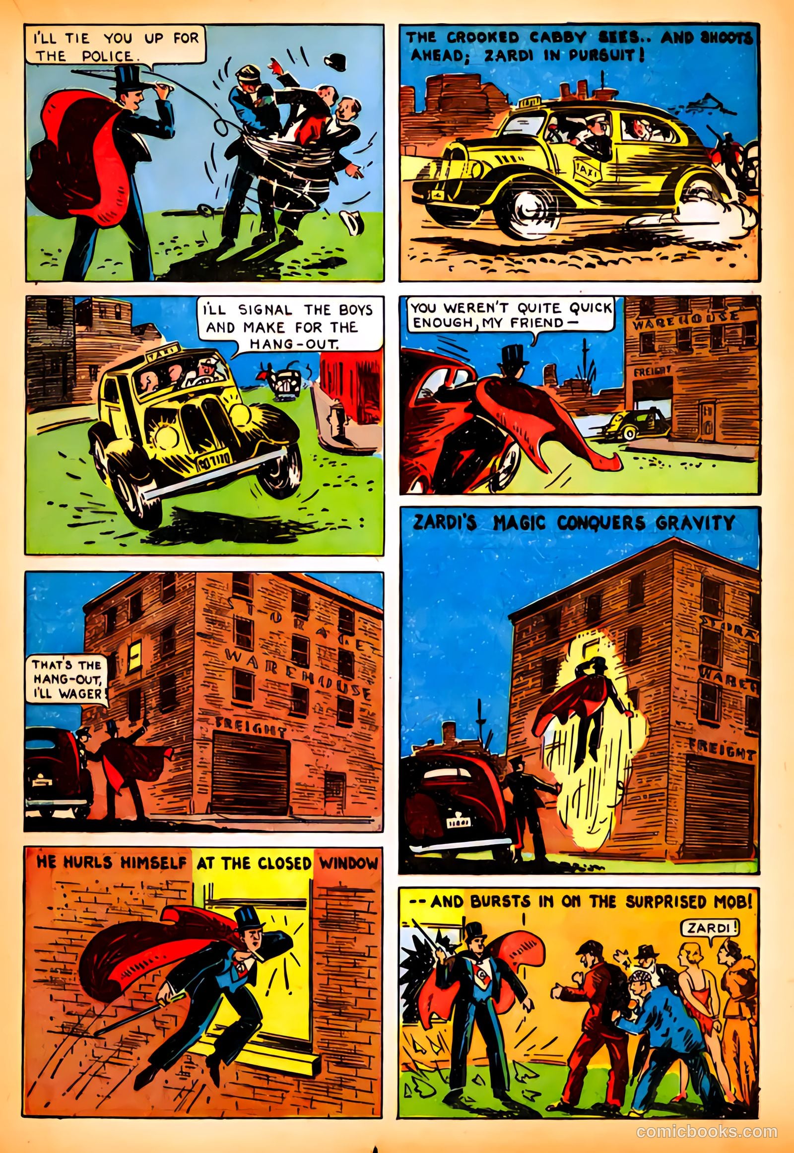 Amazing Man Comics #12 (1940) — page 31