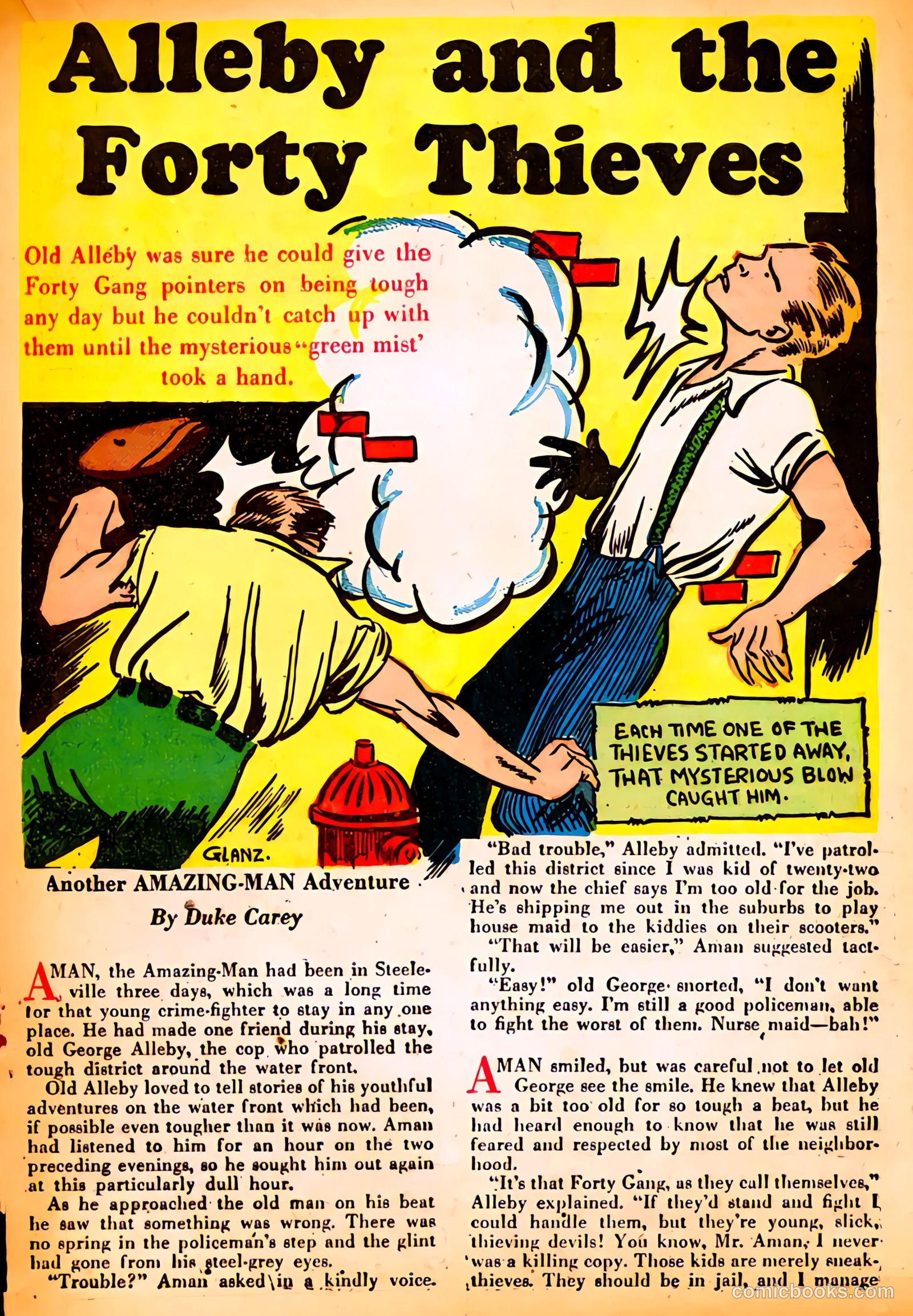Amazing Man Comics #12 (1940) — page 33