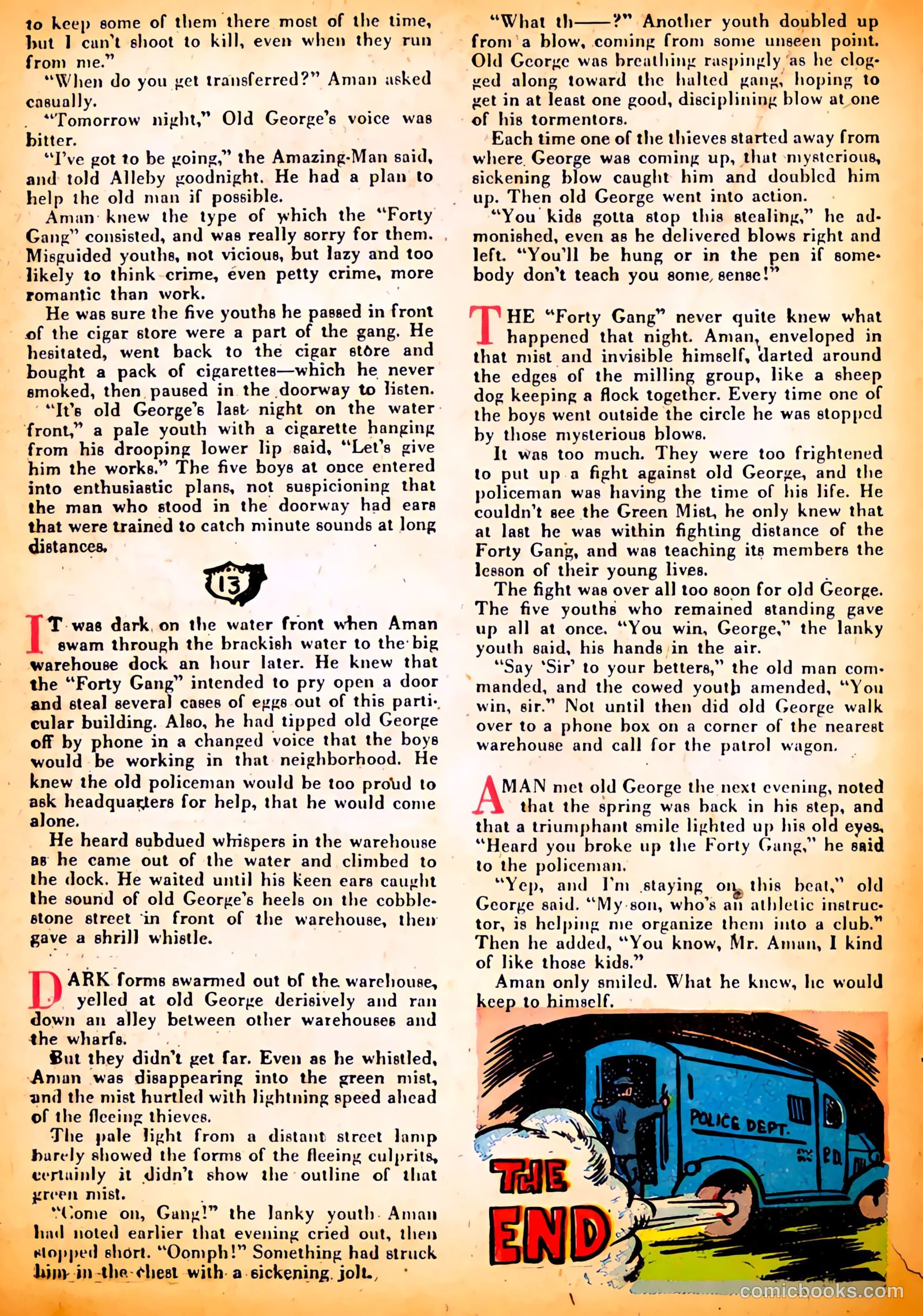 Amazing Man Comics #12 (1940) — page 34
