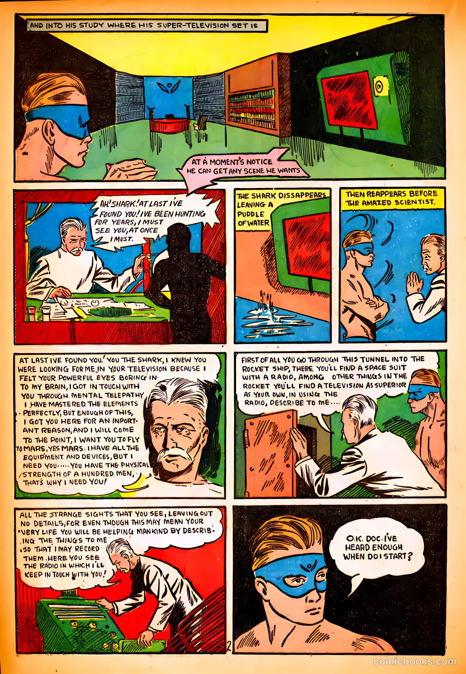 Amazing Man Comics #12 (1940) — page 36