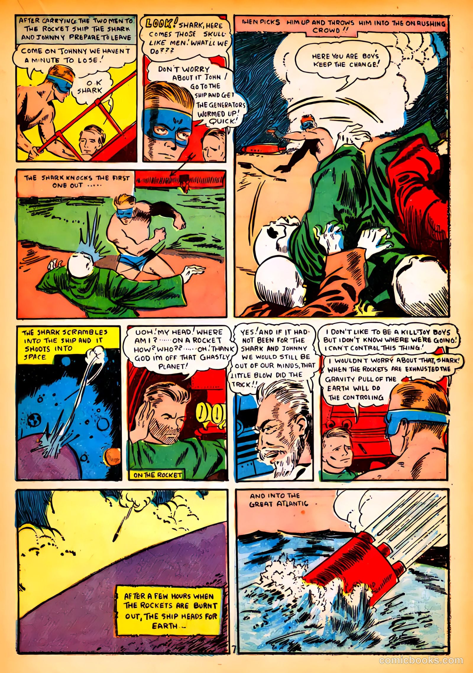 Amazing Man Comics #12 (1940) — page 41