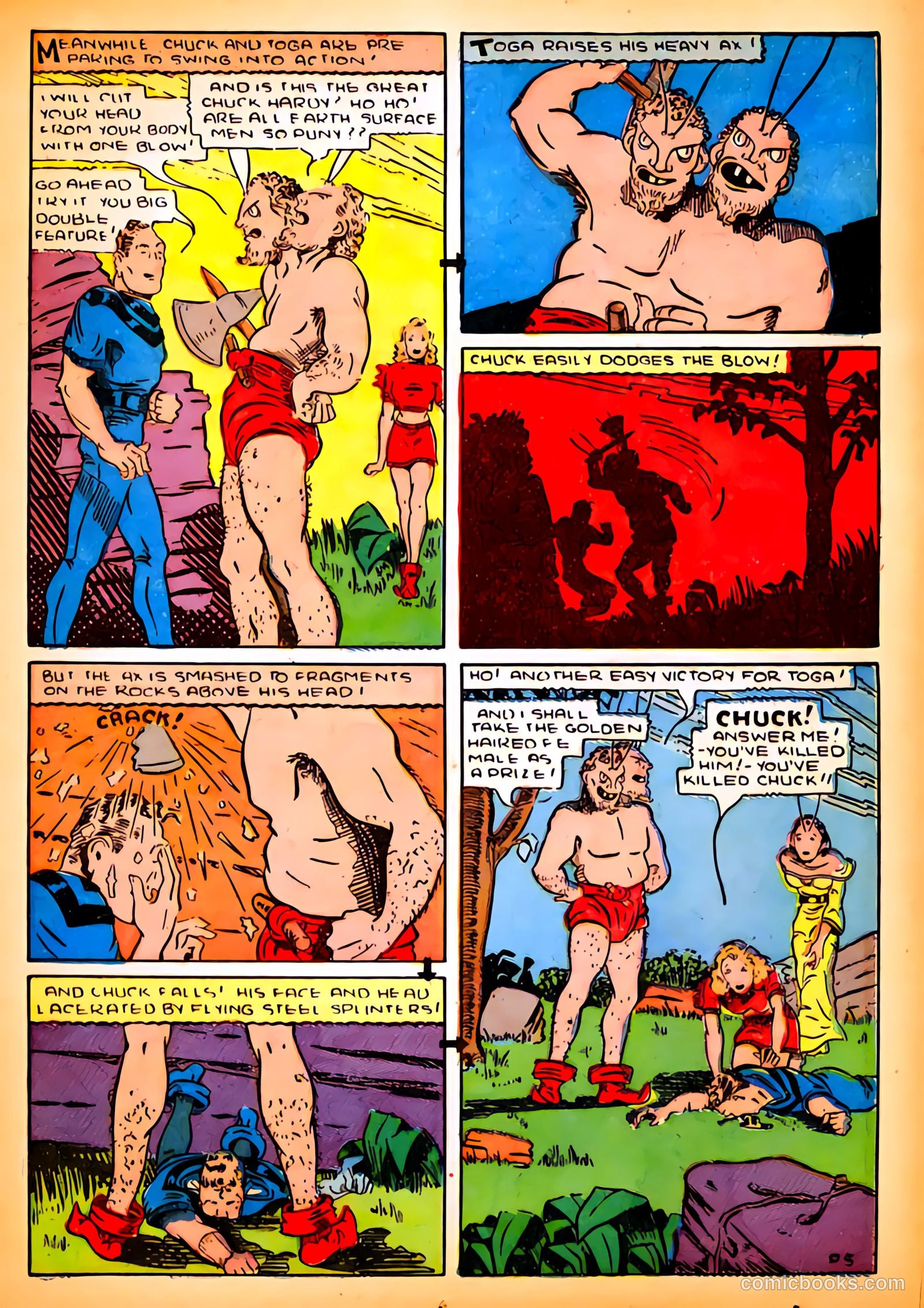 Amazing Man Comics #12 (1940) — page 47