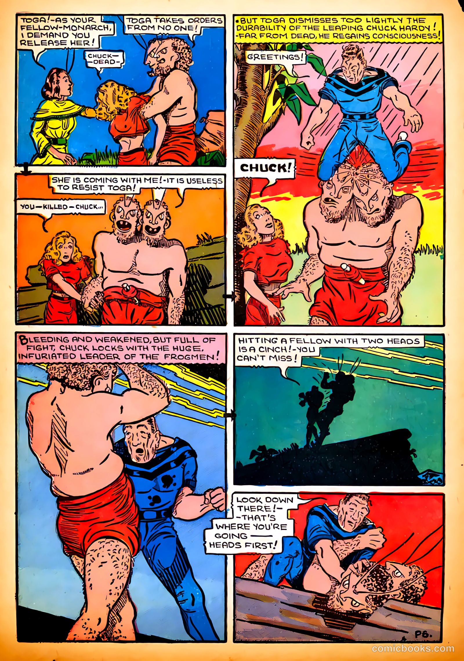 Amazing Man Comics #12 (1940) — page 48