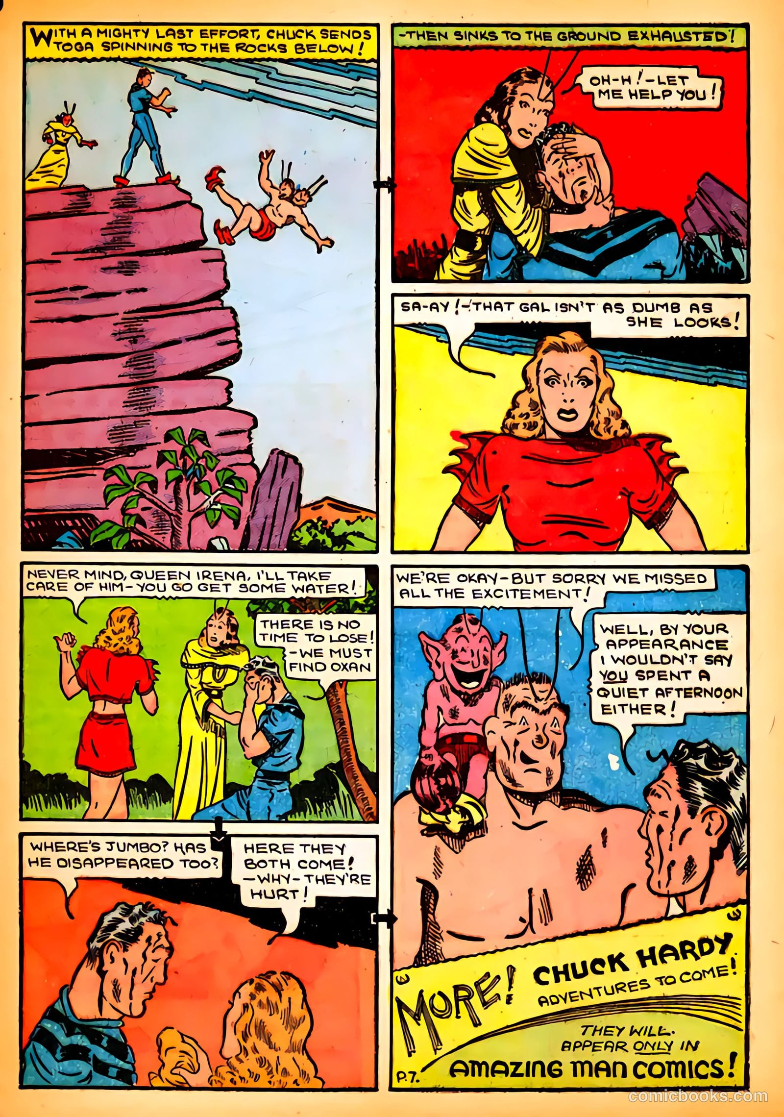 Amazing Man Comics #12 (1940) — page 49