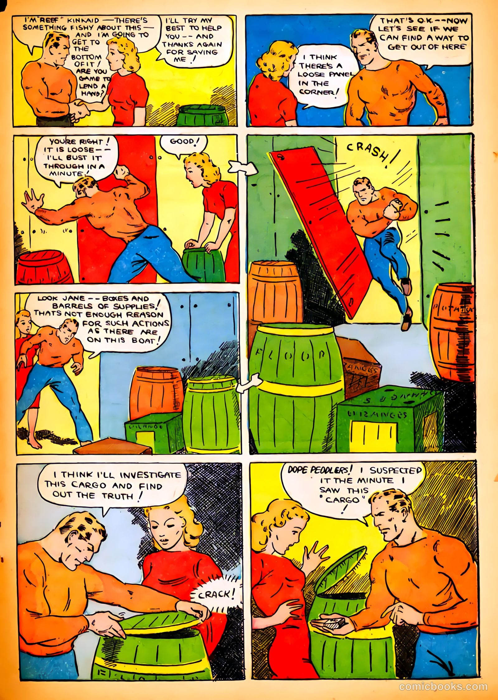 Amazing Man Comics #12 (1940) — page 54