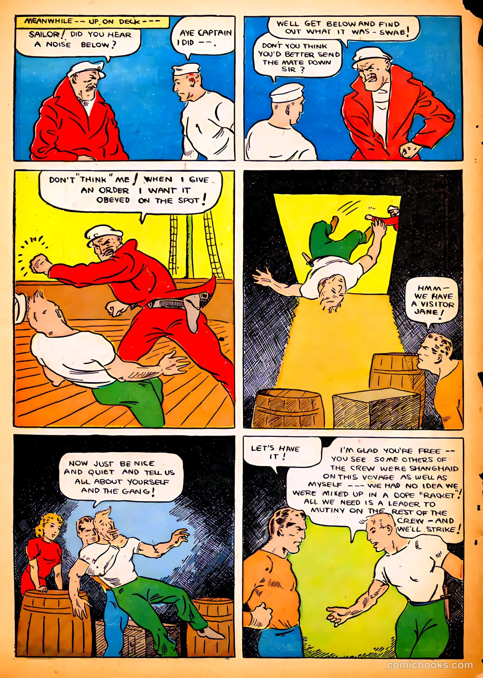 Amazing Man Comics #12 (1940) — page 56