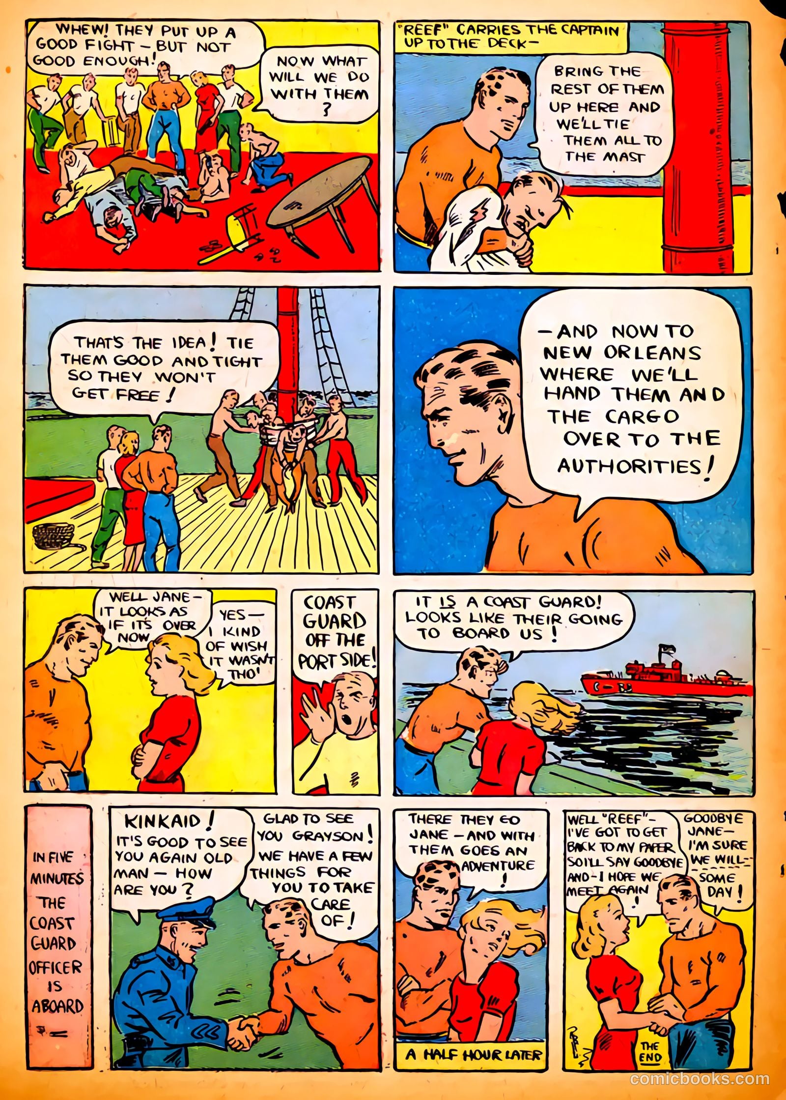 Amazing Man Comics #12 (1940) — page 58