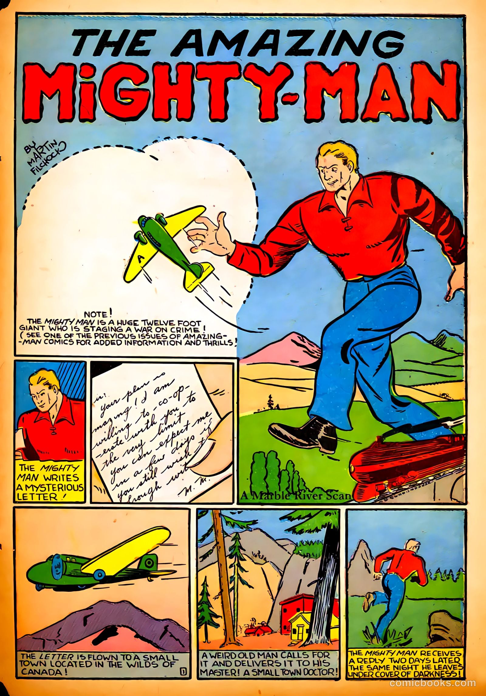 Amazing Man Comics #12 (1940) — page 59