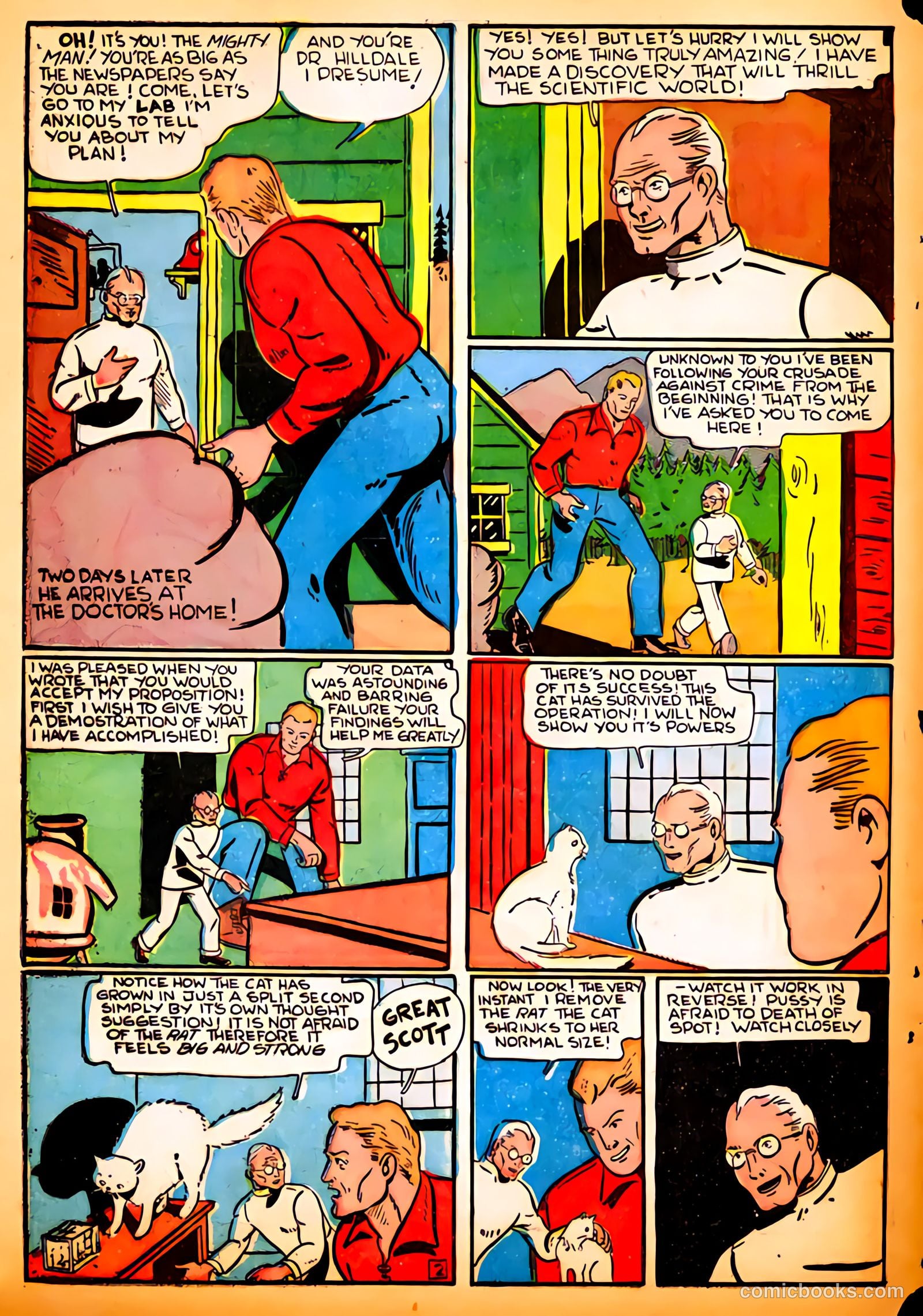 Amazing Man Comics #12 (1940) — page 60