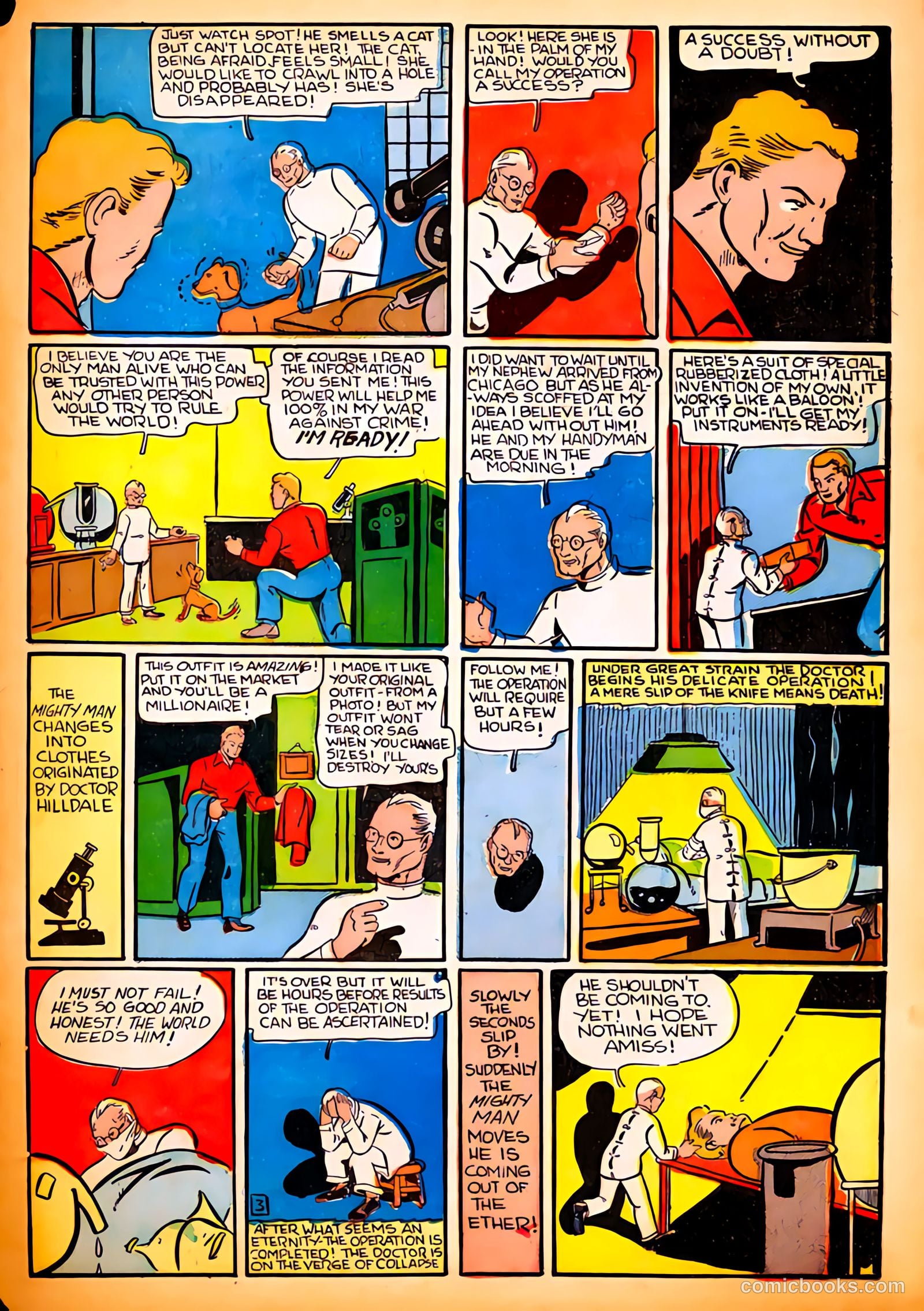 Amazing Man Comics #12 (1940) — page 61