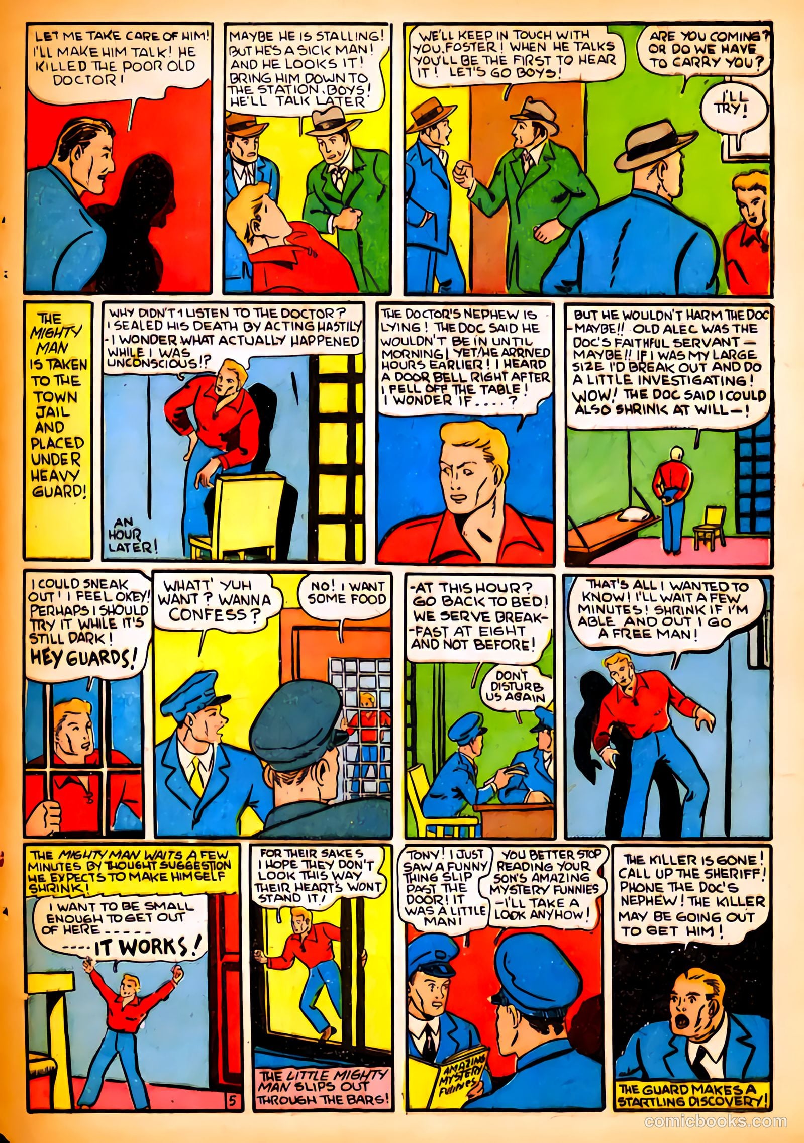 Amazing Man Comics #12 (1940) — page 63