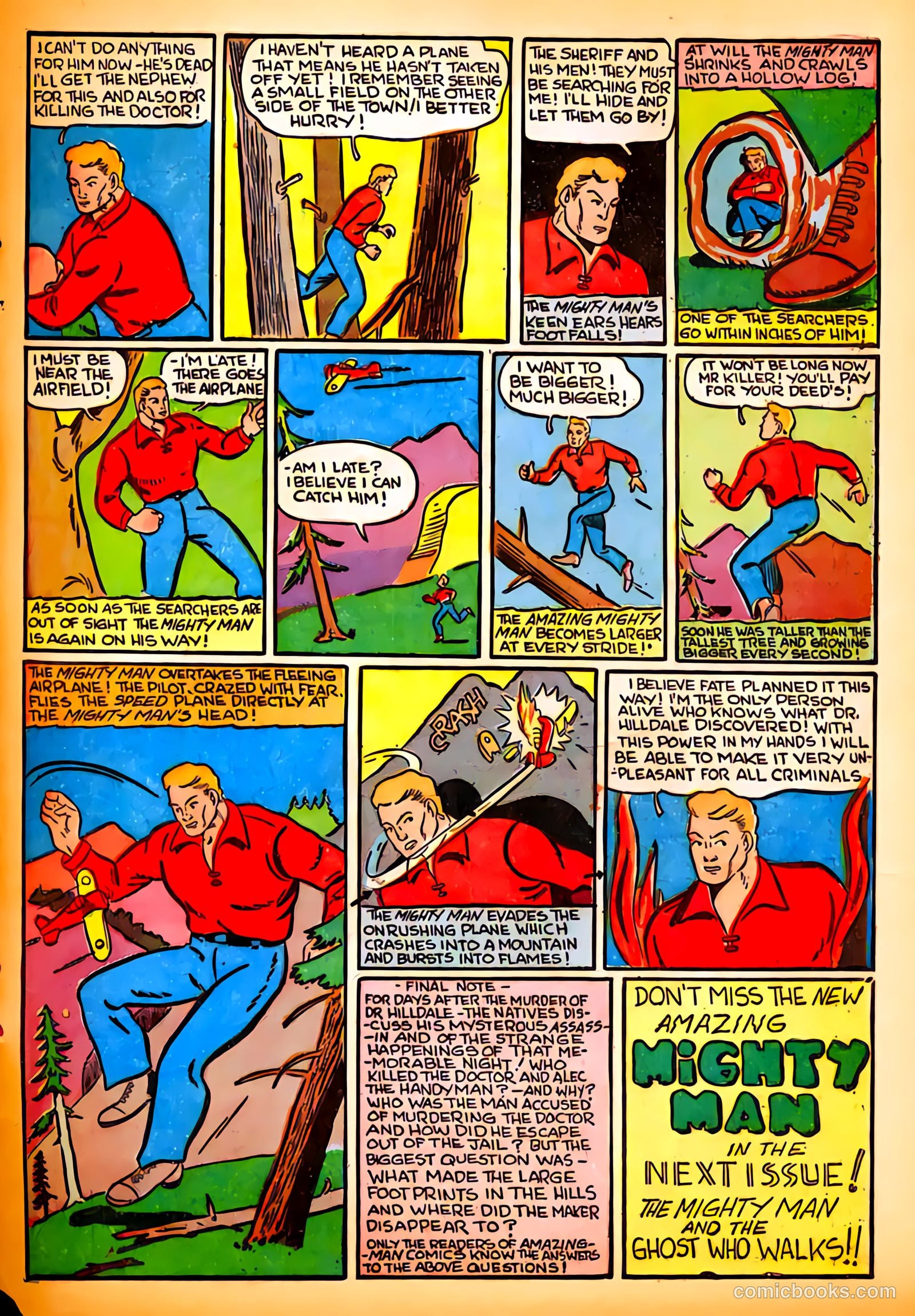 Amazing Man Comics #12 (1940) — page 65