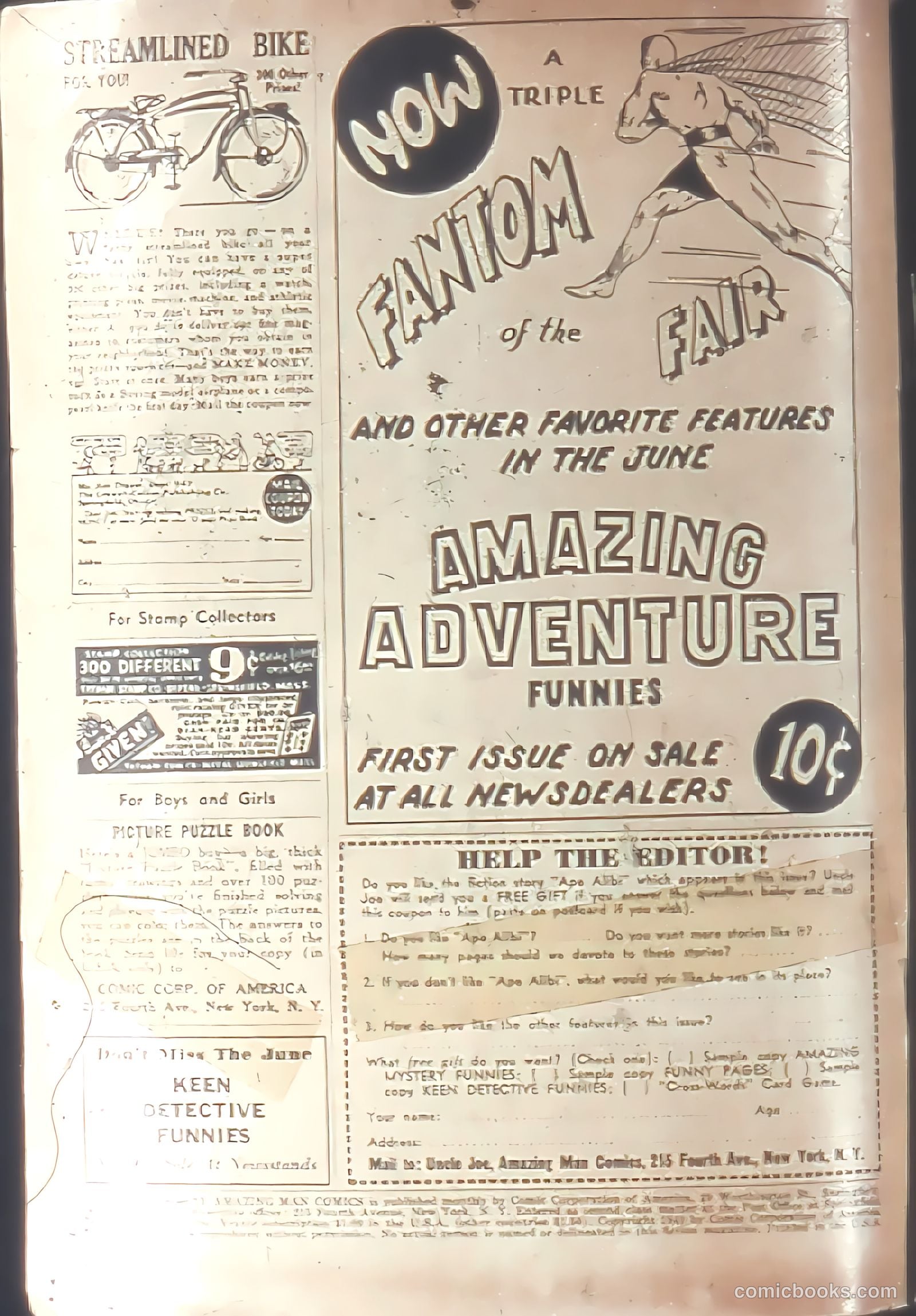 Amazing Man Comics #13 (1940) — page 2