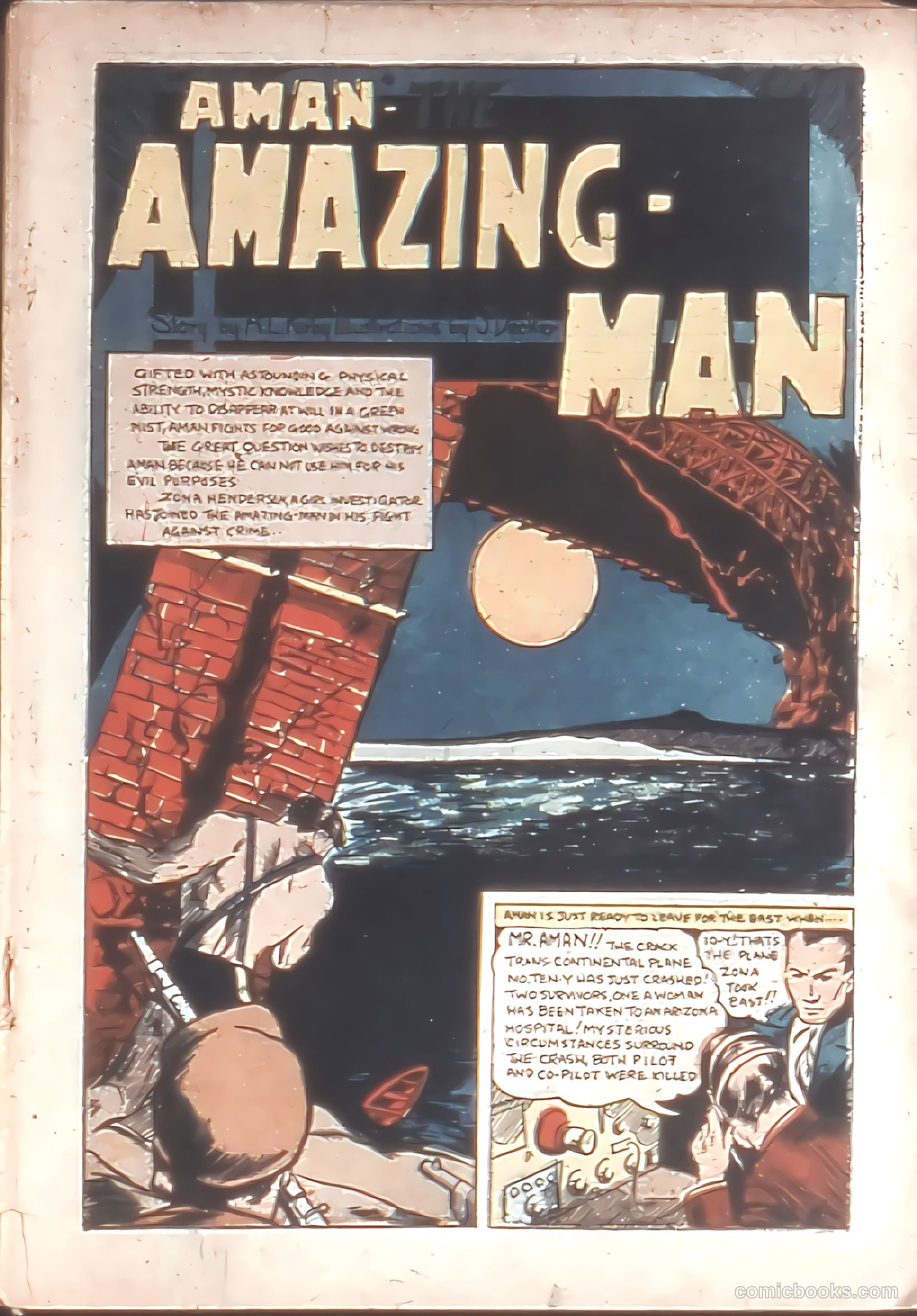 Amazing Man Comics #13 (1940) — page 3