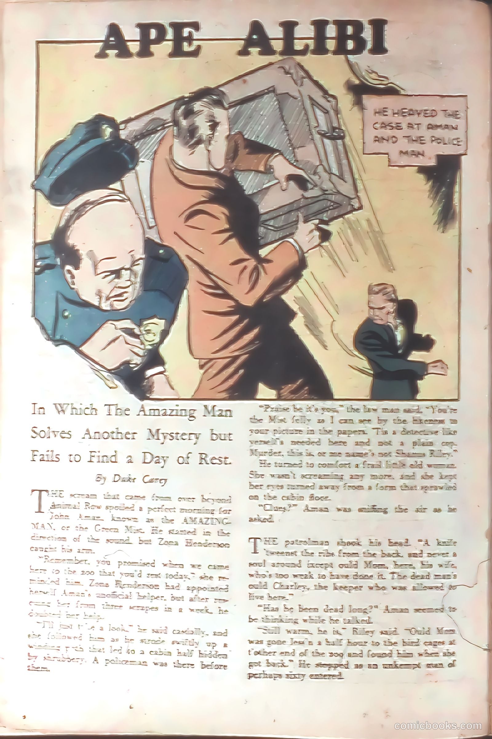 Amazing Man Comics #13 (1940) — page 34