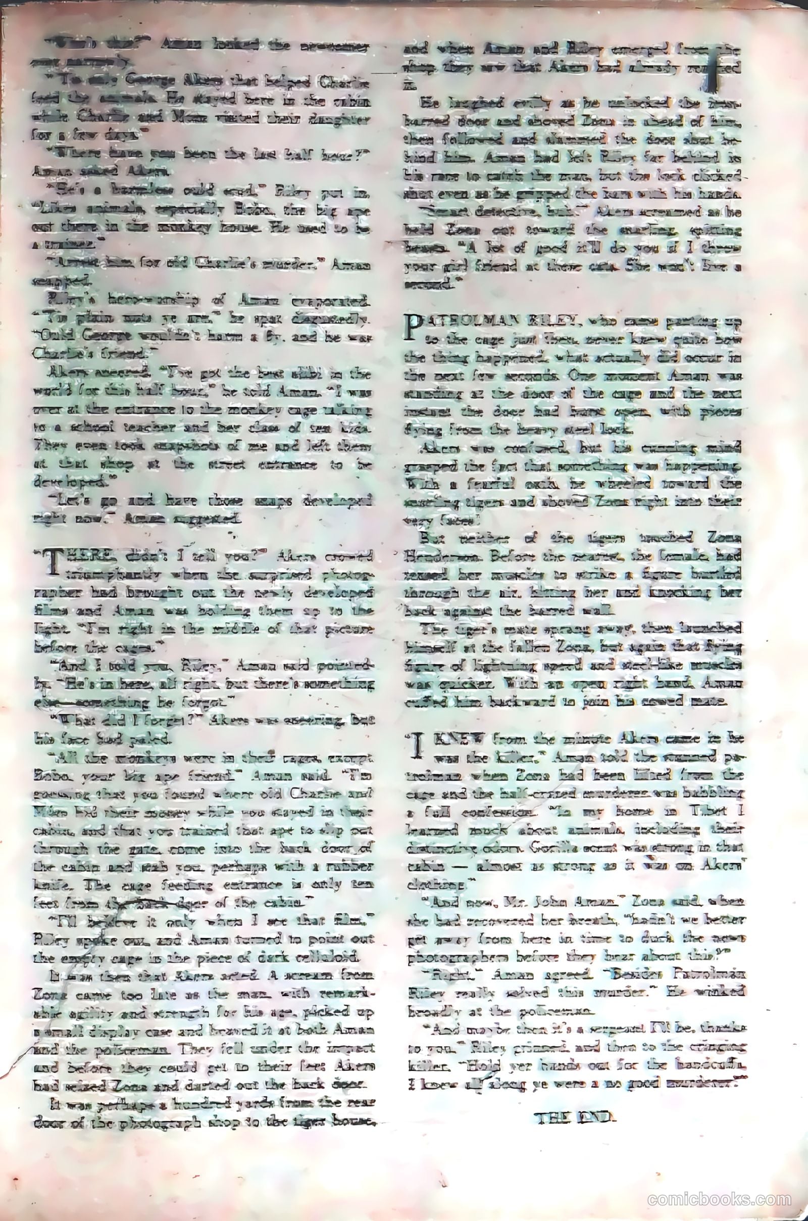 Amazing Man Comics #13 (1940) — page 35