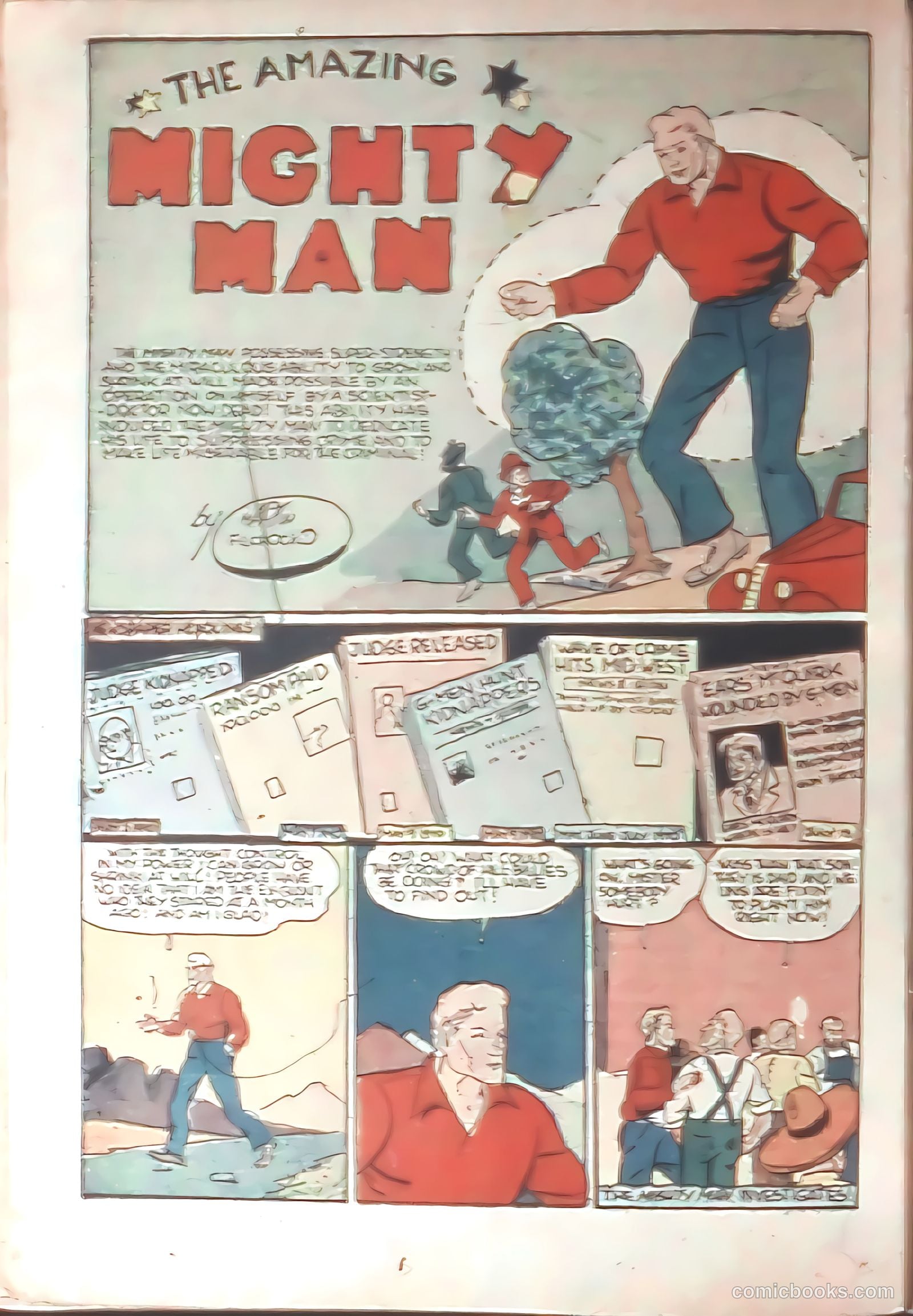 Amazing Man Comics #13 (1940) — page 36