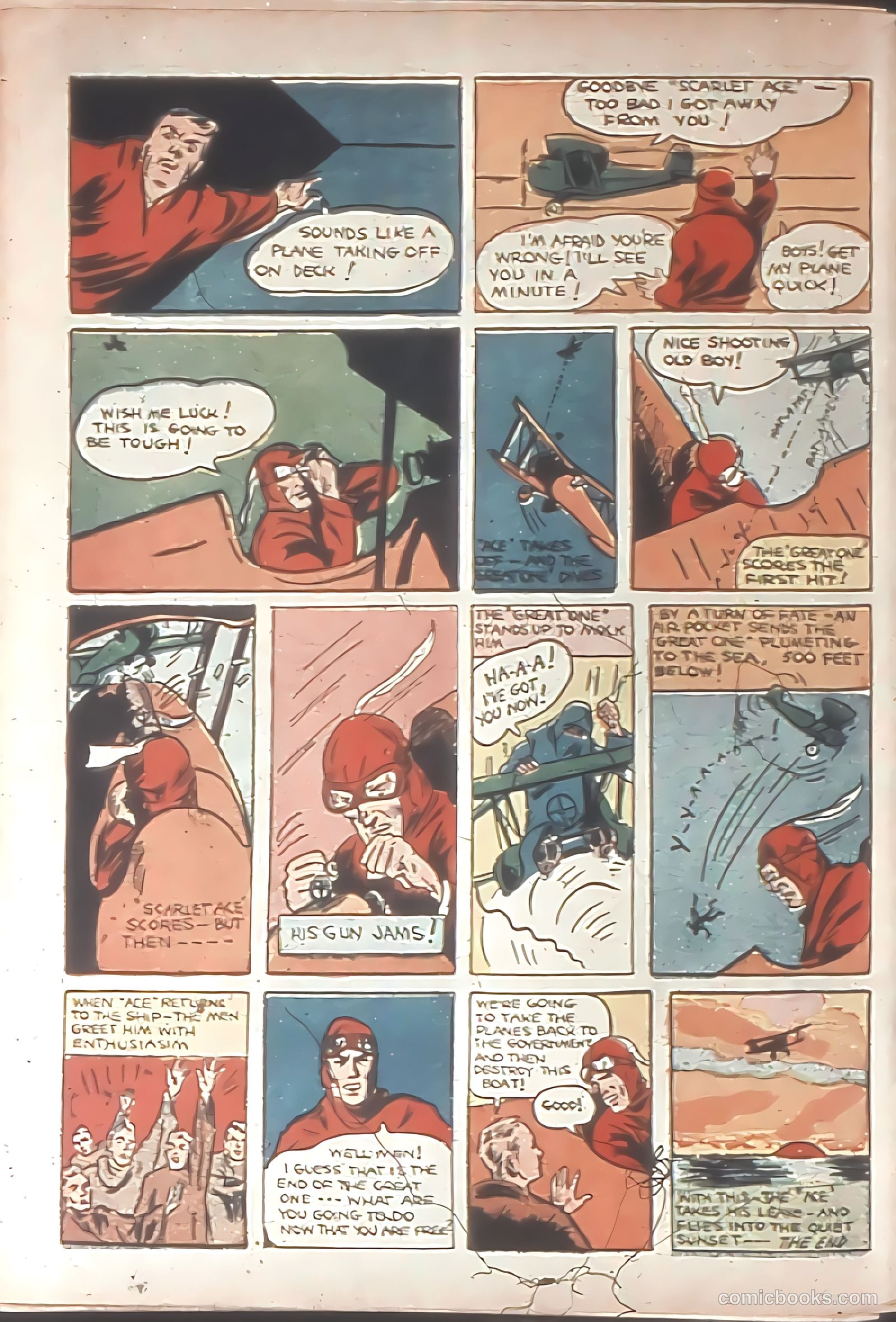 Amazing Man Comics #13 (1940) — page 56