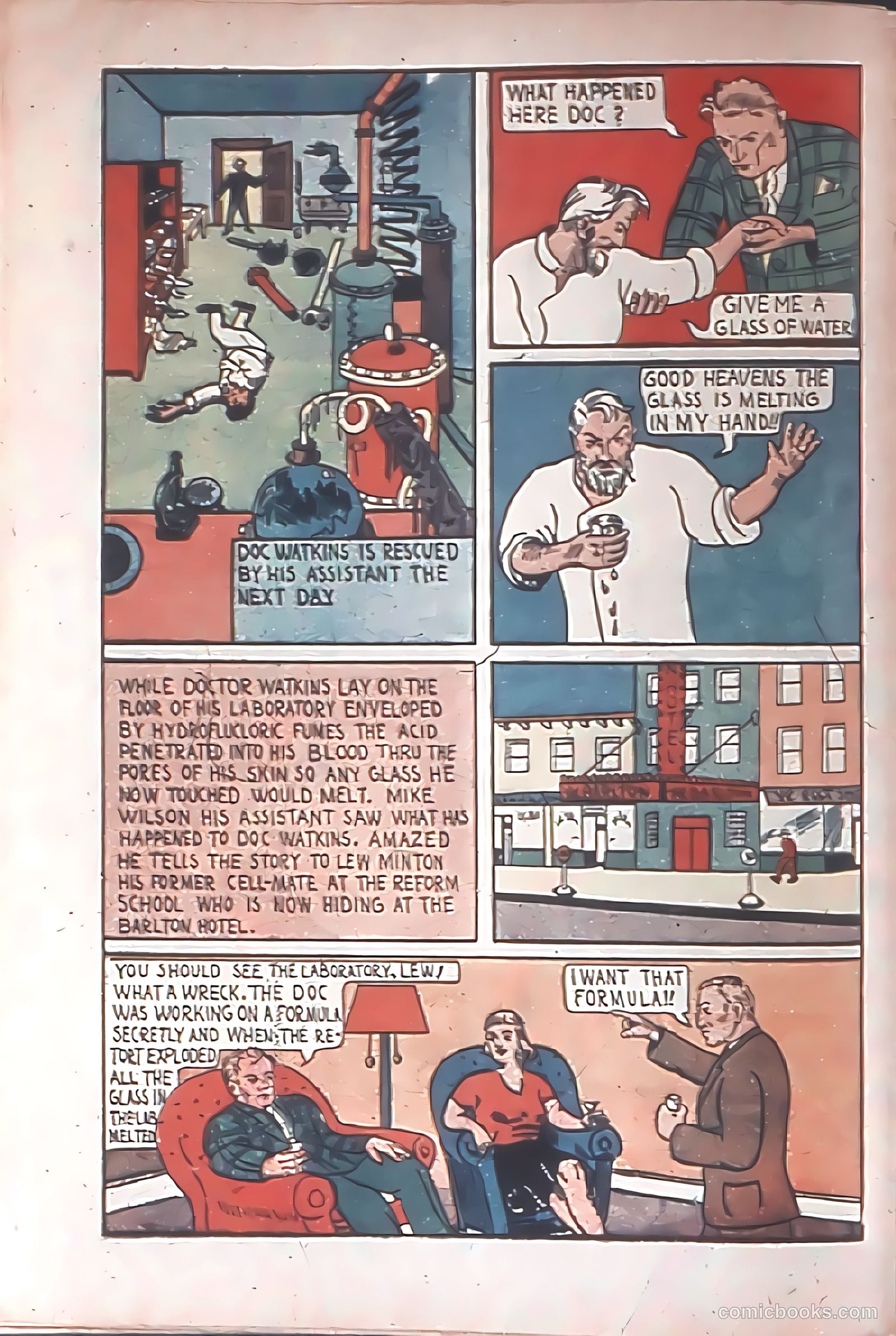 Amazing Man Comics #13 (1940) — page 60