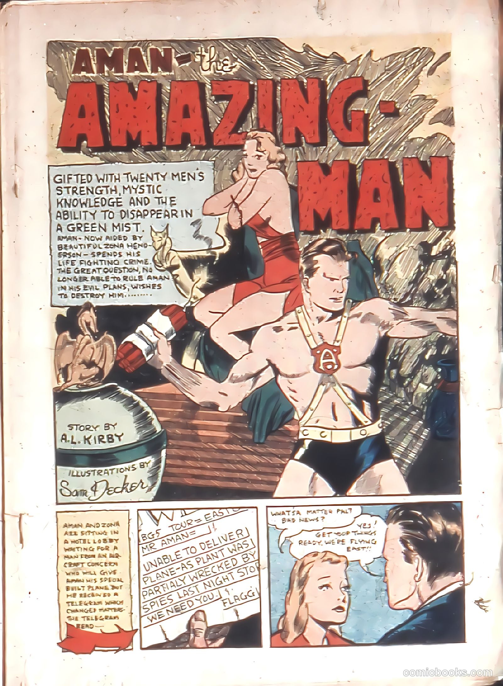 Amazing Man Comics #14 (1940) — page 3