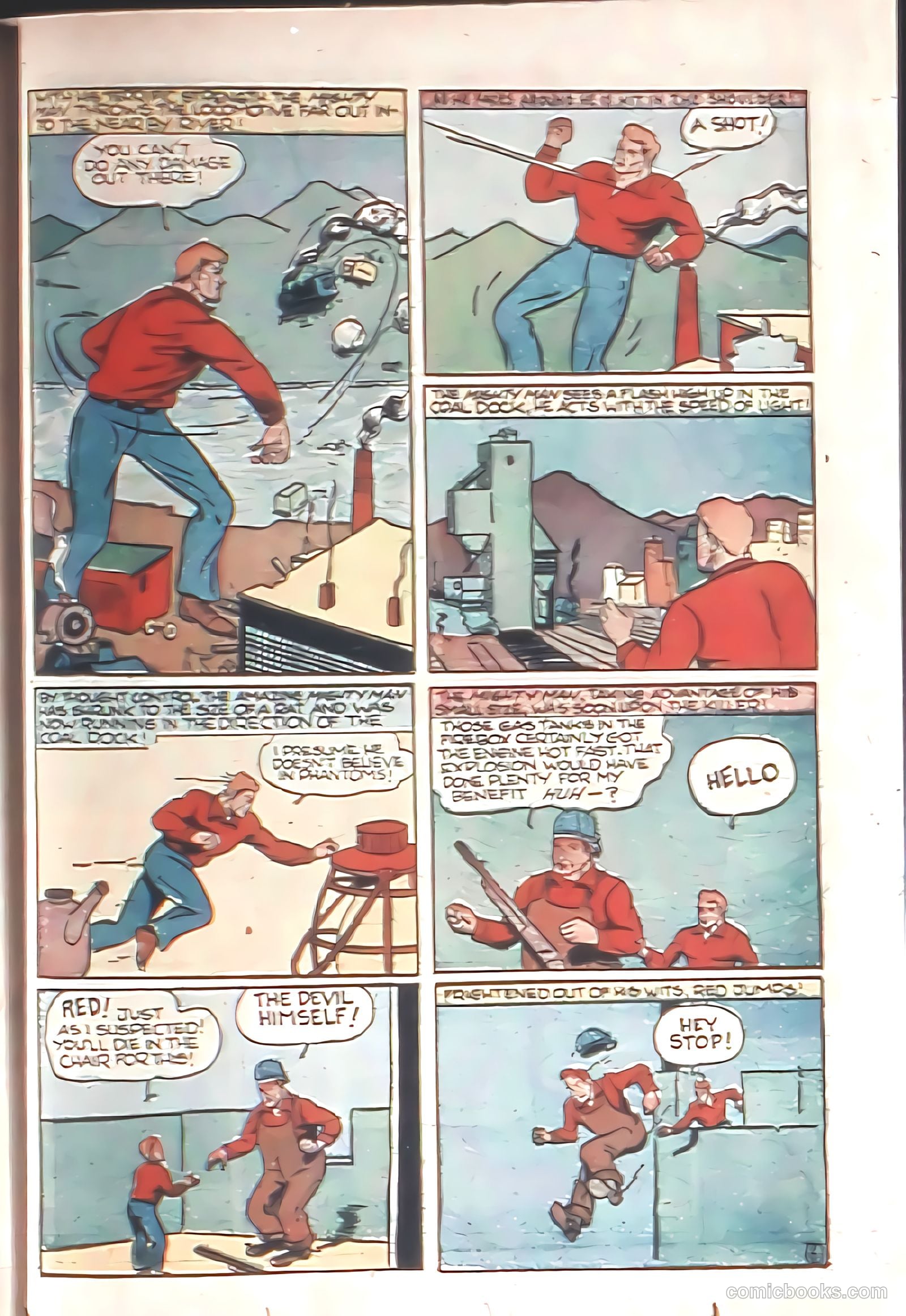 Amazing Man Comics #14 (1940) — page 49