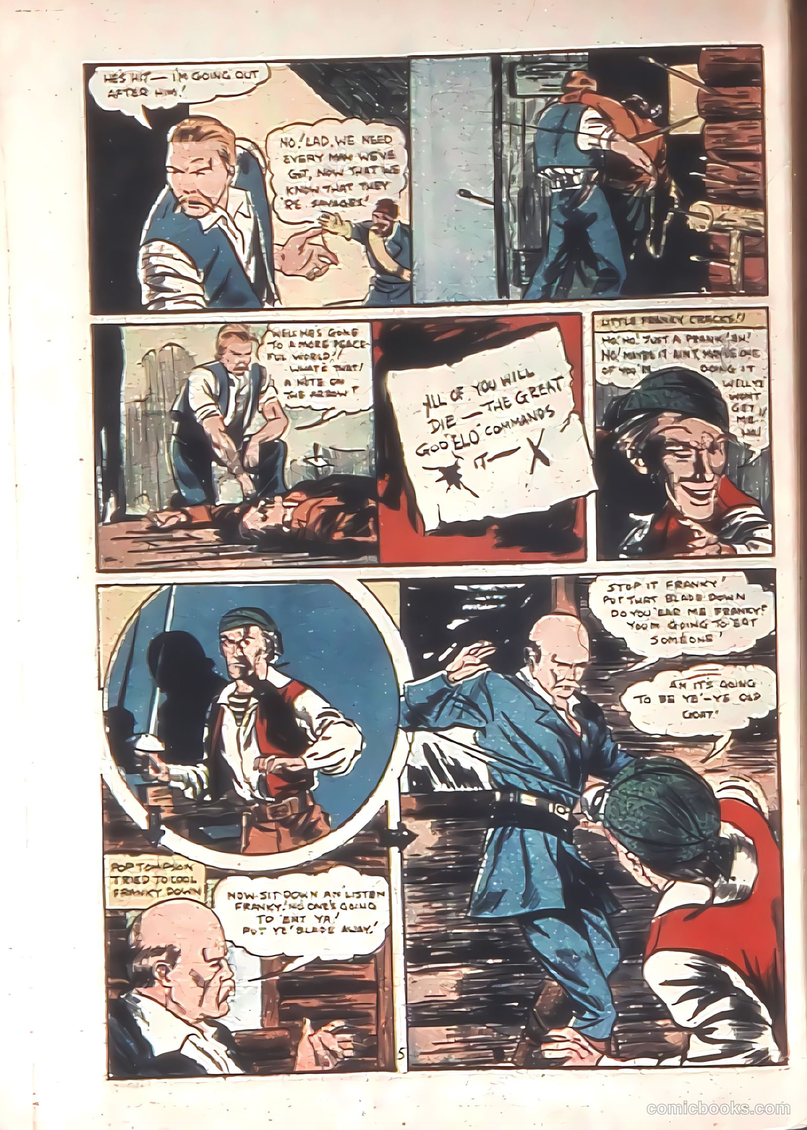 Amazing Man Comics #14 (1940) — page 62
