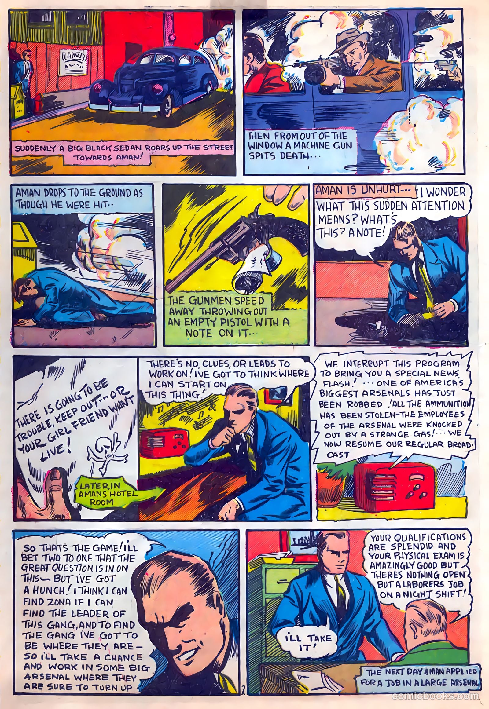 Amazing Man Comics #15 (1940) — page 3