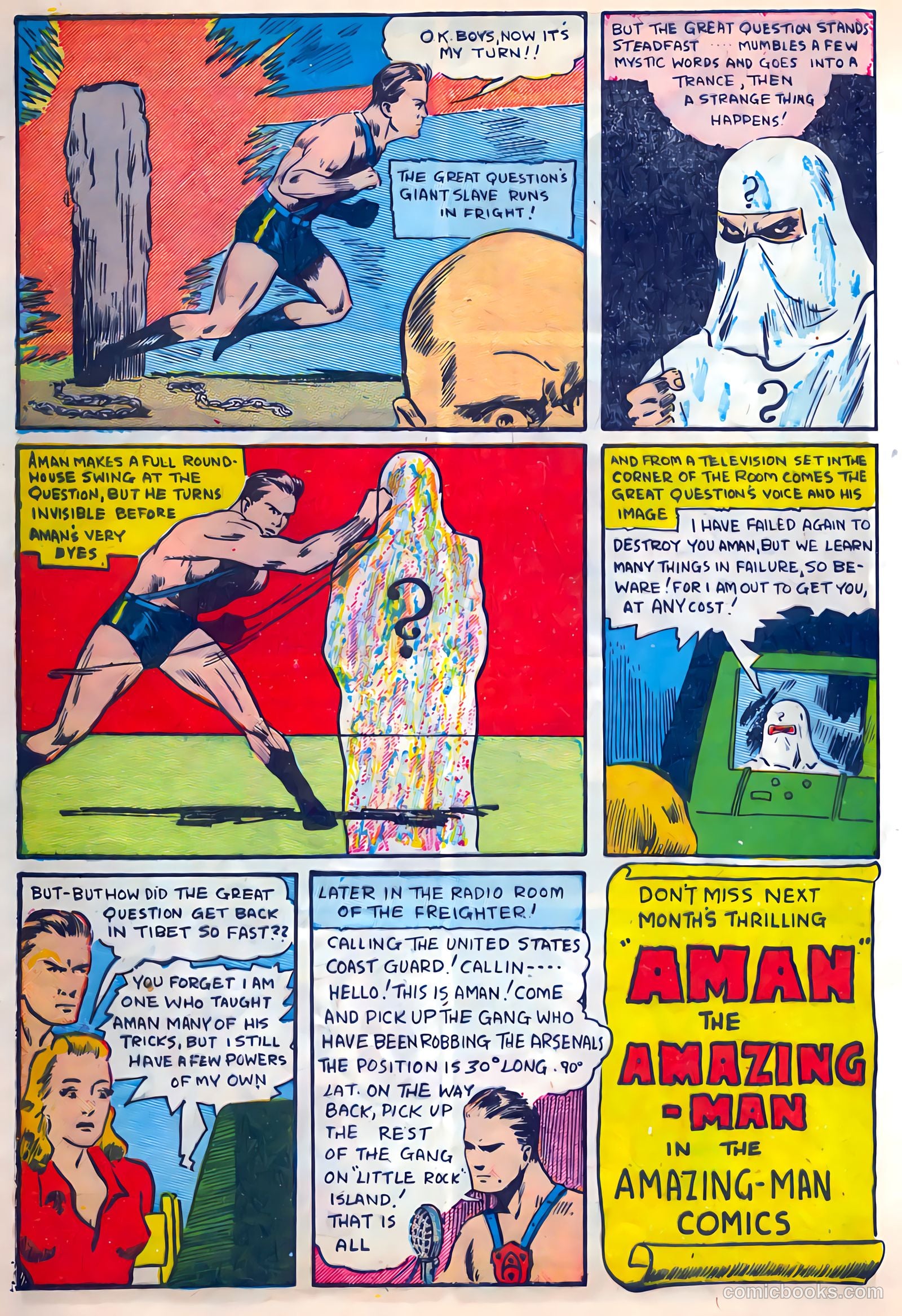 Amazing Man Comics #15 (1940) — page 11