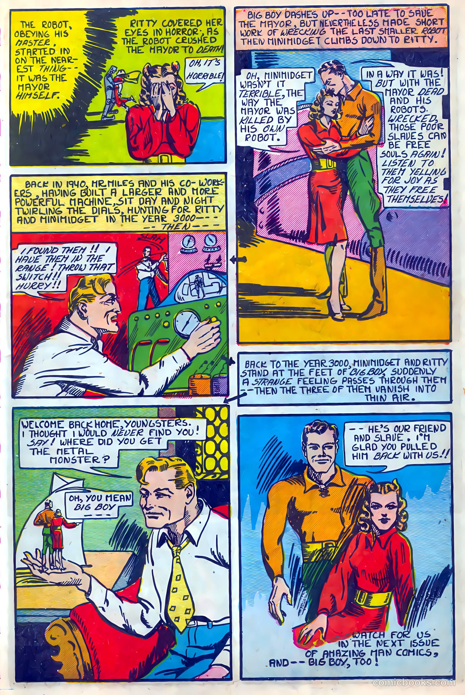 Amazing Man Comics #15 (1940) — page 18