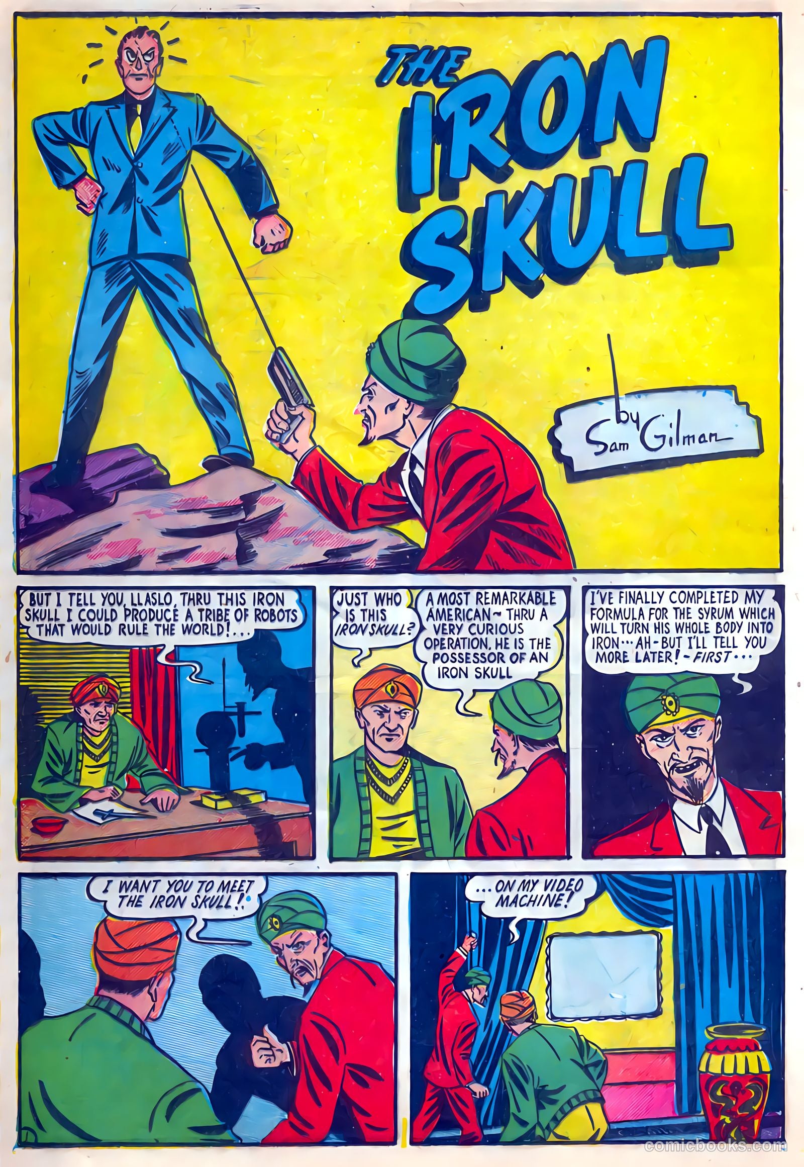 Amazing Man Comics #15 (1940) — page 19